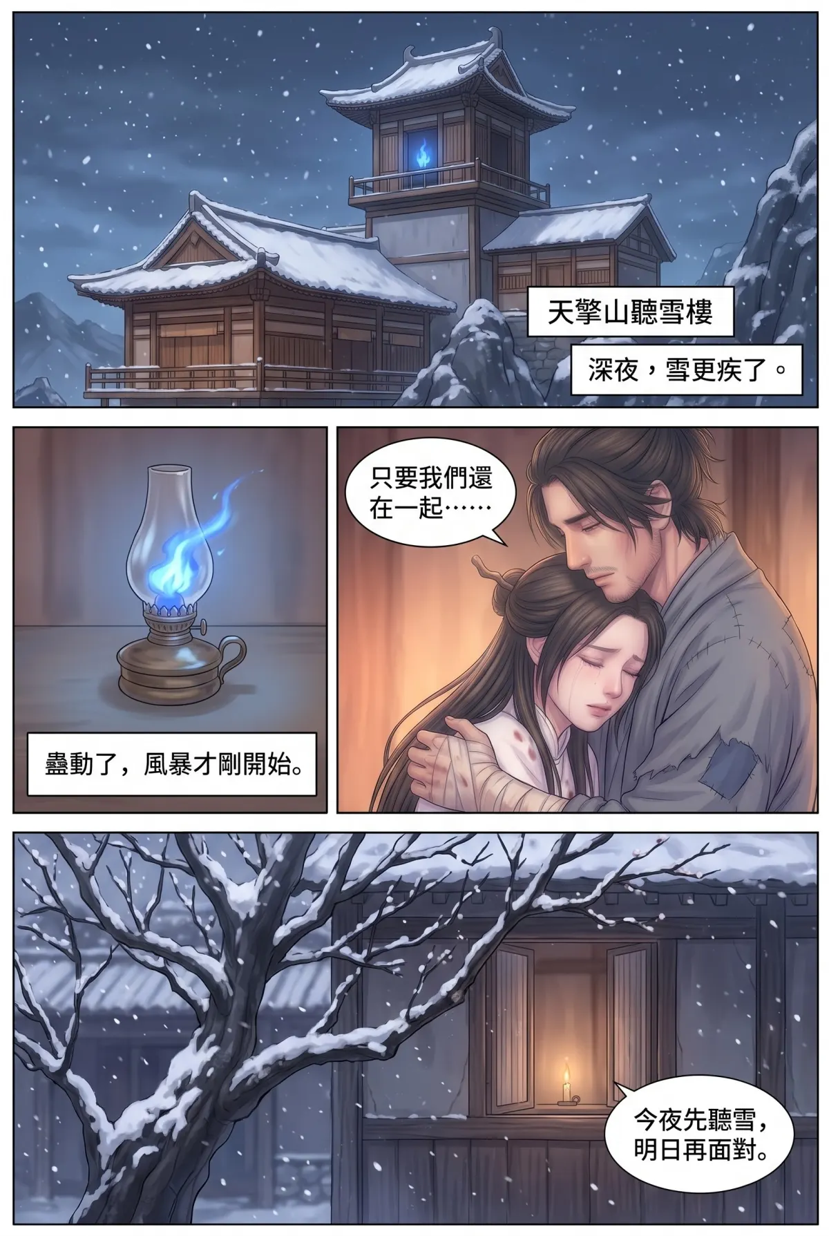 《霜刃無聲》 第 1 集　《霜刃無聲》 - 第一章 風雪小屋 第 22 頁