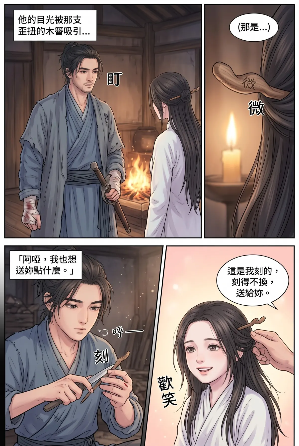 《霜刃無聲》 第 1 集　《霜刃無聲》 - 第一章 風雪小屋 第 16 頁