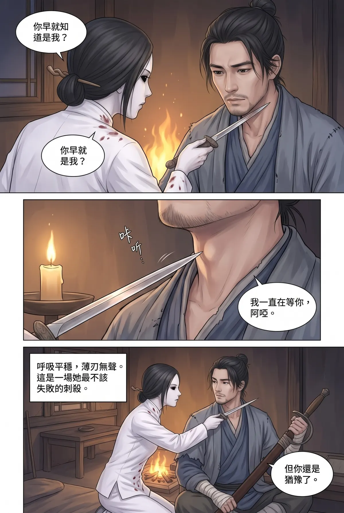 《霜刃無聲》 第 1 集　《霜刃無聲》 - 第一章 風雪小屋 第 7 頁