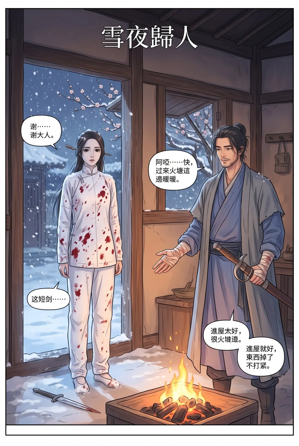 《霜刃無聲》 第 2 集　《霜刃無聲》 - 第二章 雪埋的十二年 第 1 頁