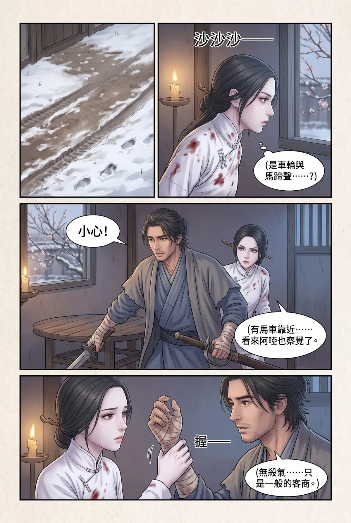 《霜刃無聲》 第 4 集　《霜刃無聲》 - 第四章 臨安來客 第 5 頁