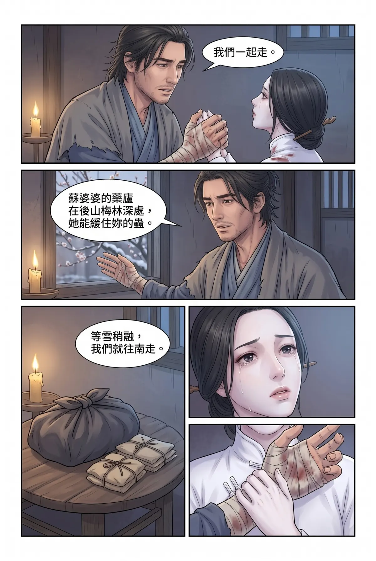 《霜刃無聲》 第 4 集　《霜刃無聲》 - 第四章 臨安來客 第 4 頁