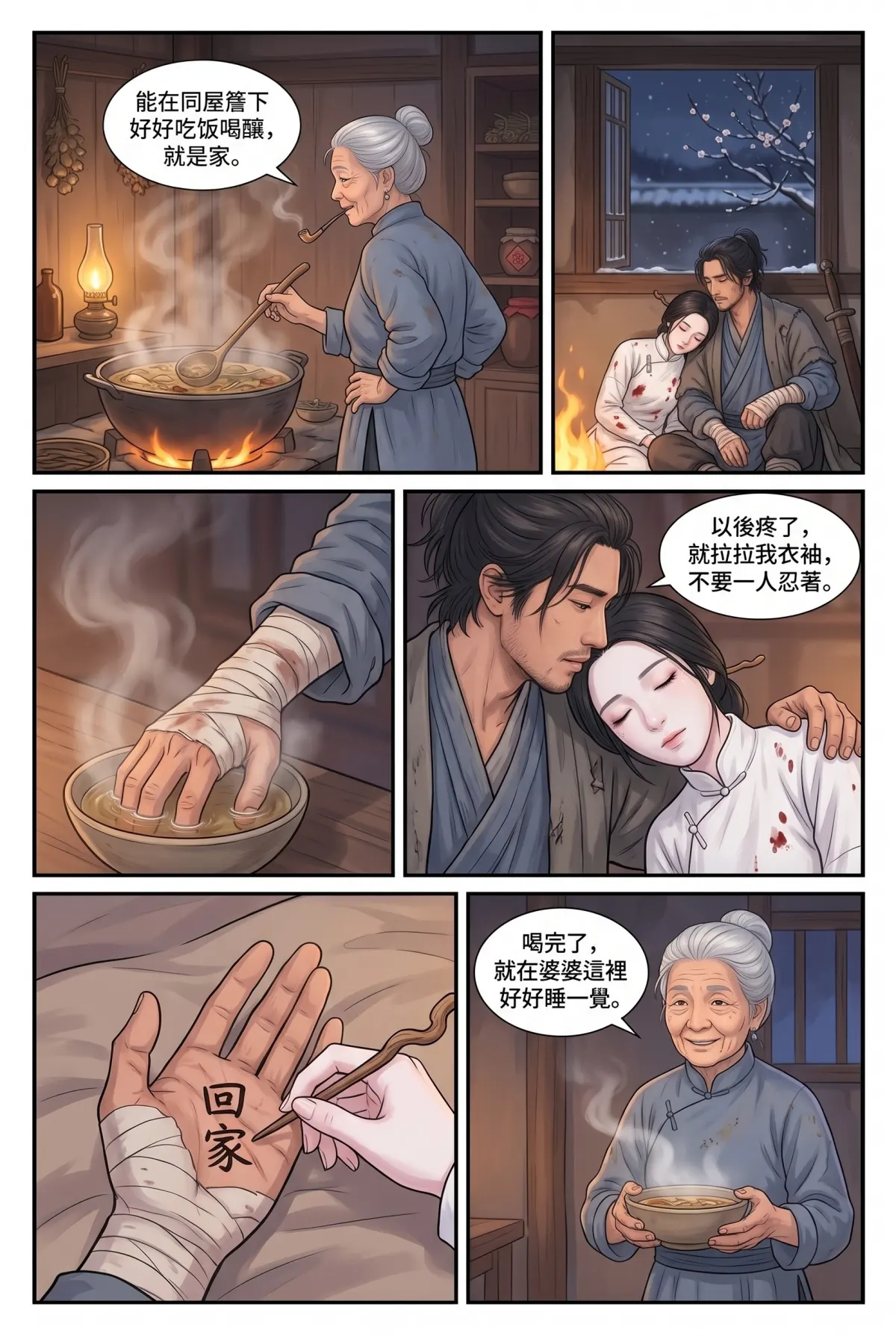 《霜刃無聲》 第 5 集　《霜刃無聲》 - 第五章 梅婆婆的藥廬 第 17 頁