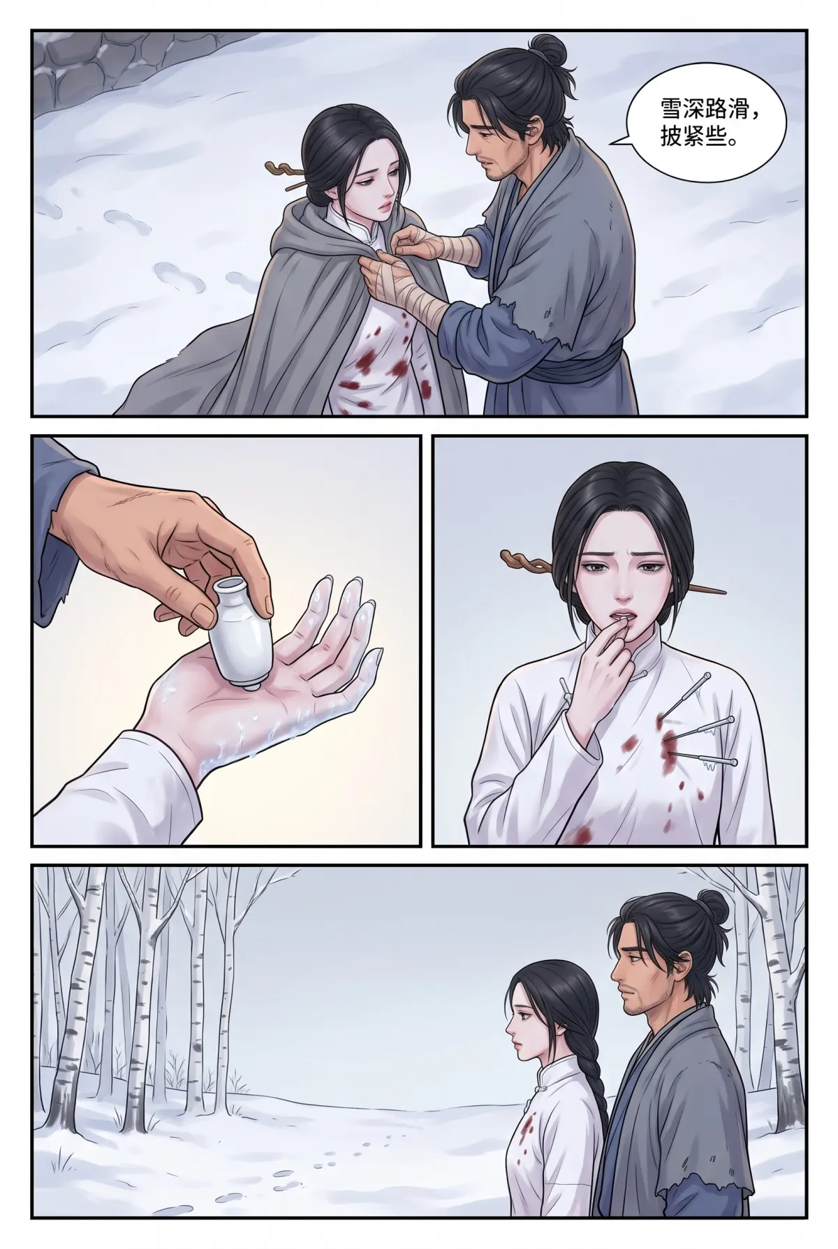《霜刃無聲》 第 5 集　《霜刃無聲》 - 第五章 梅婆婆的藥廬 第 2 頁
