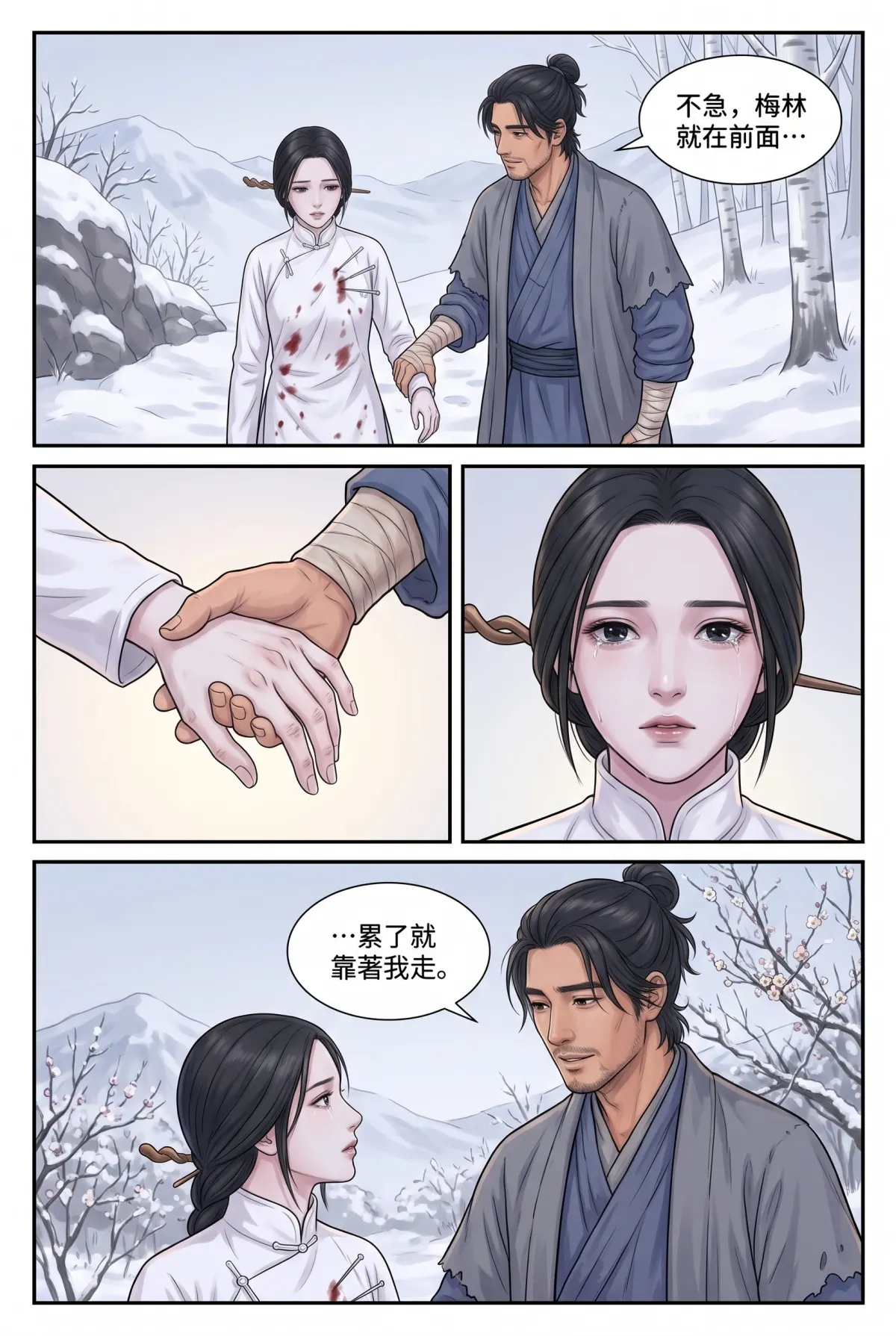 《霜刃無聲》 第 5 集　《霜刃無聲》 - 第五章 梅婆婆的藥廬 第 3 頁