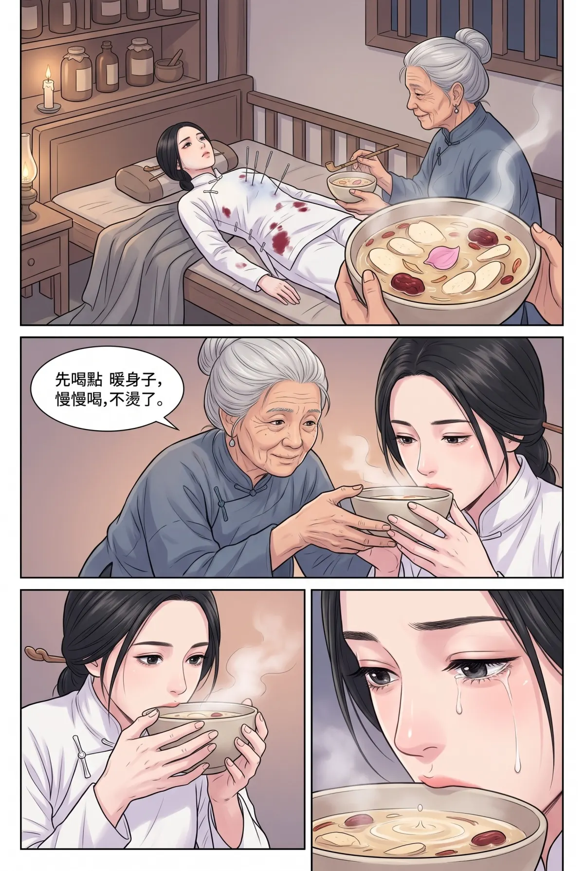 《霜刃無聲》 第 5 集　《霜刃無聲》 - 第五章 梅婆婆的藥廬 第 13 頁