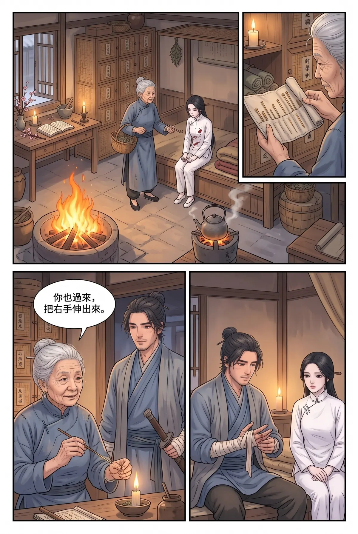 《霜刃無聲》 第 5 集　《霜刃無聲》 - 第五章 梅婆婆的藥廬 第 10 頁