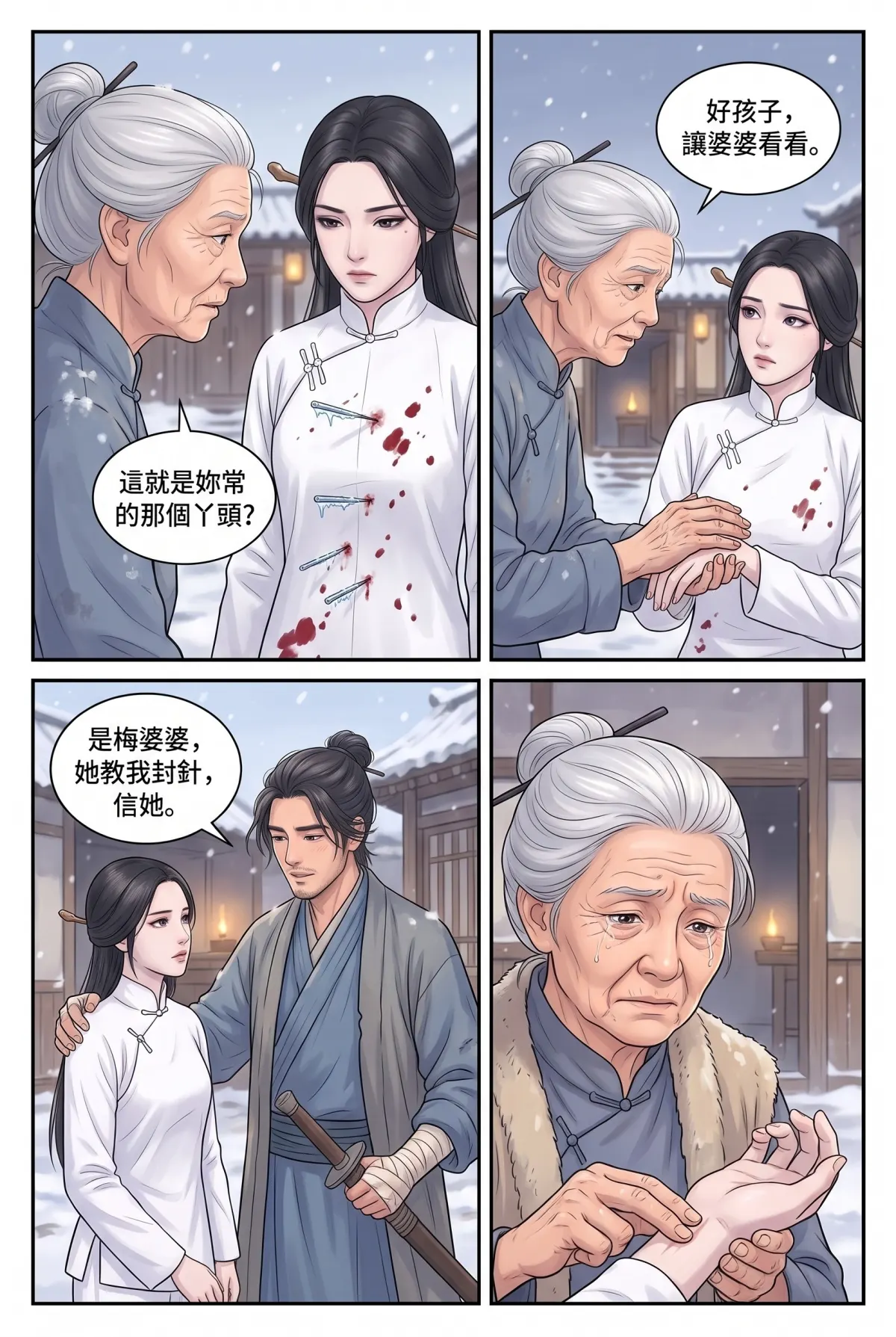 《霜刃無聲》 第 5 集　《霜刃無聲》 - 第五章 梅婆婆的藥廬 第 8 頁