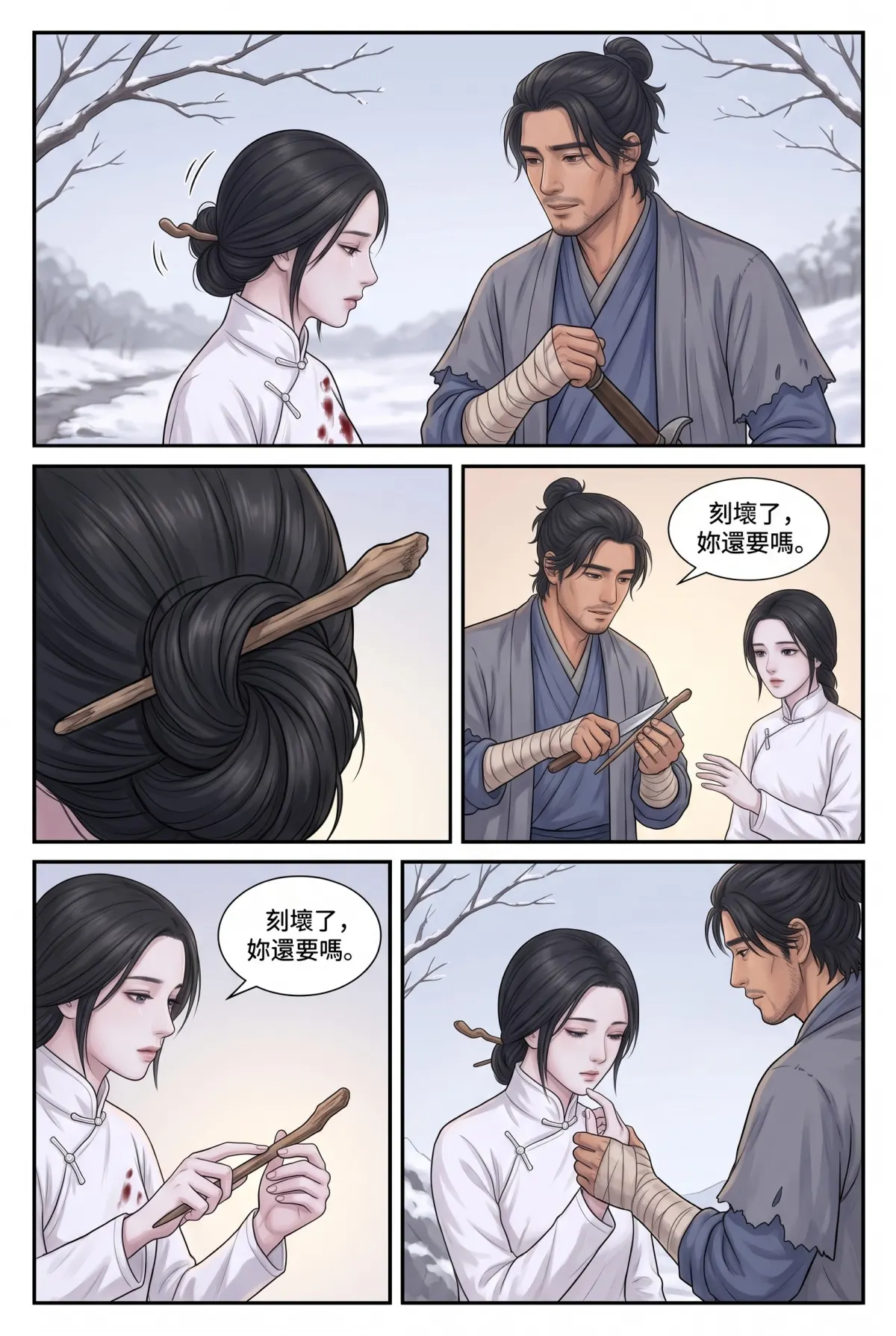 《霜刃無聲》 第 5 集　《霜刃無聲》 - 第五章 梅婆婆的藥廬 第 4 頁
