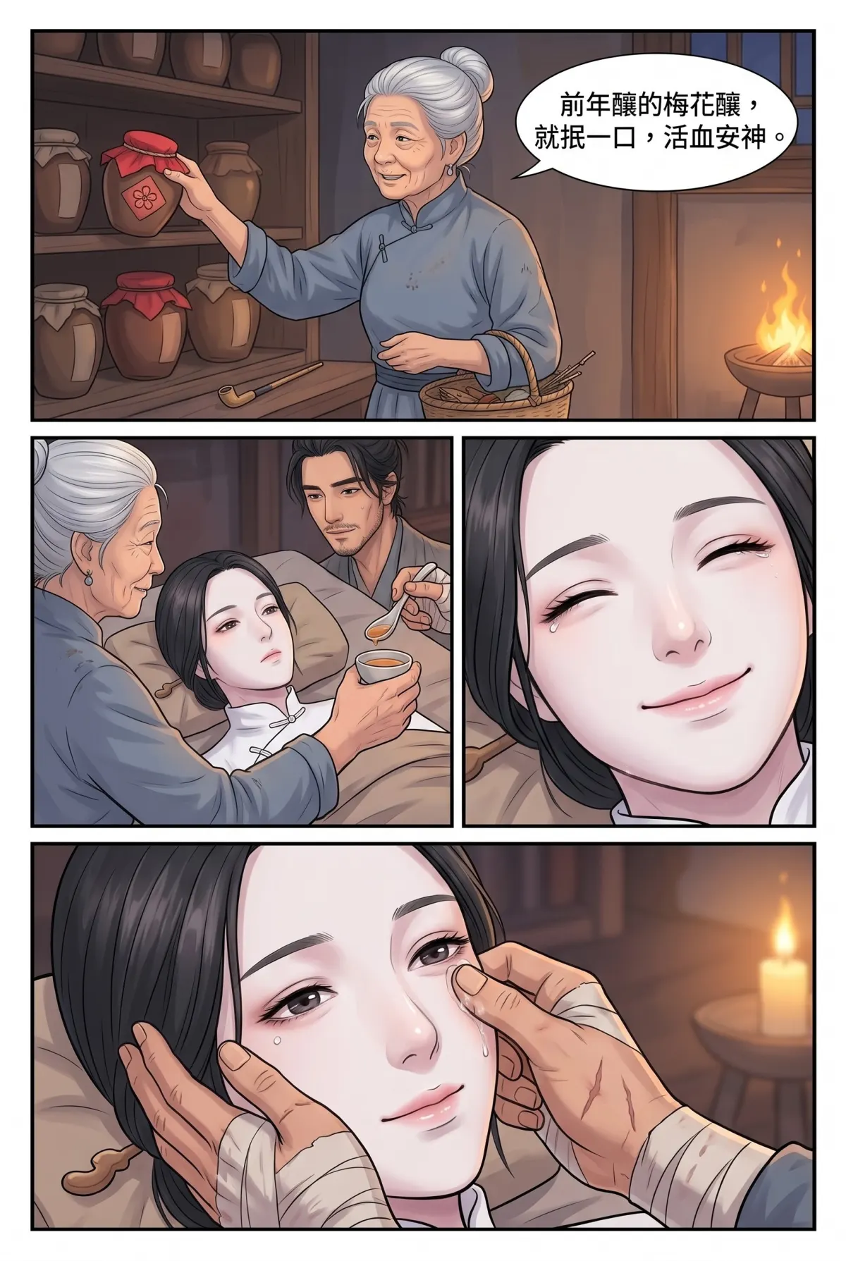 《霜刃無聲》 第 5 集　《霜刃無聲》 - 第五章 梅婆婆的藥廬 第 16 頁