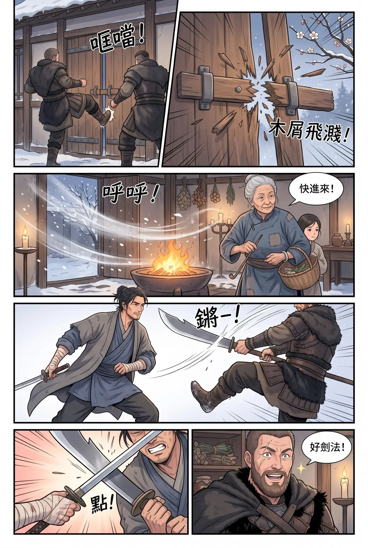 《霜刃無聲》 第 6 集　《霜刃無聲》 - 第六章 夜梟來襲 第 9 頁