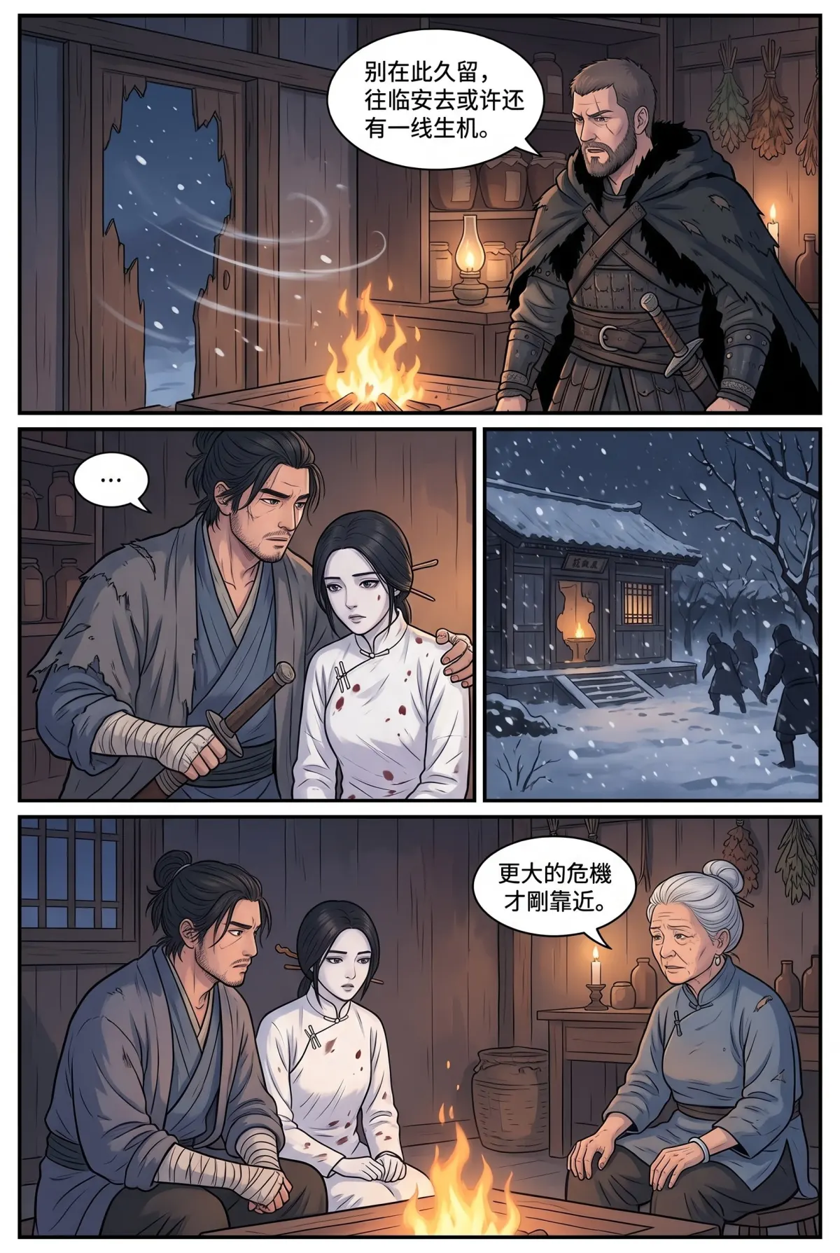 《霜刃無聲》 第 6 集　《霜刃無聲》 - 第六章 夜梟來襲 第 18 頁