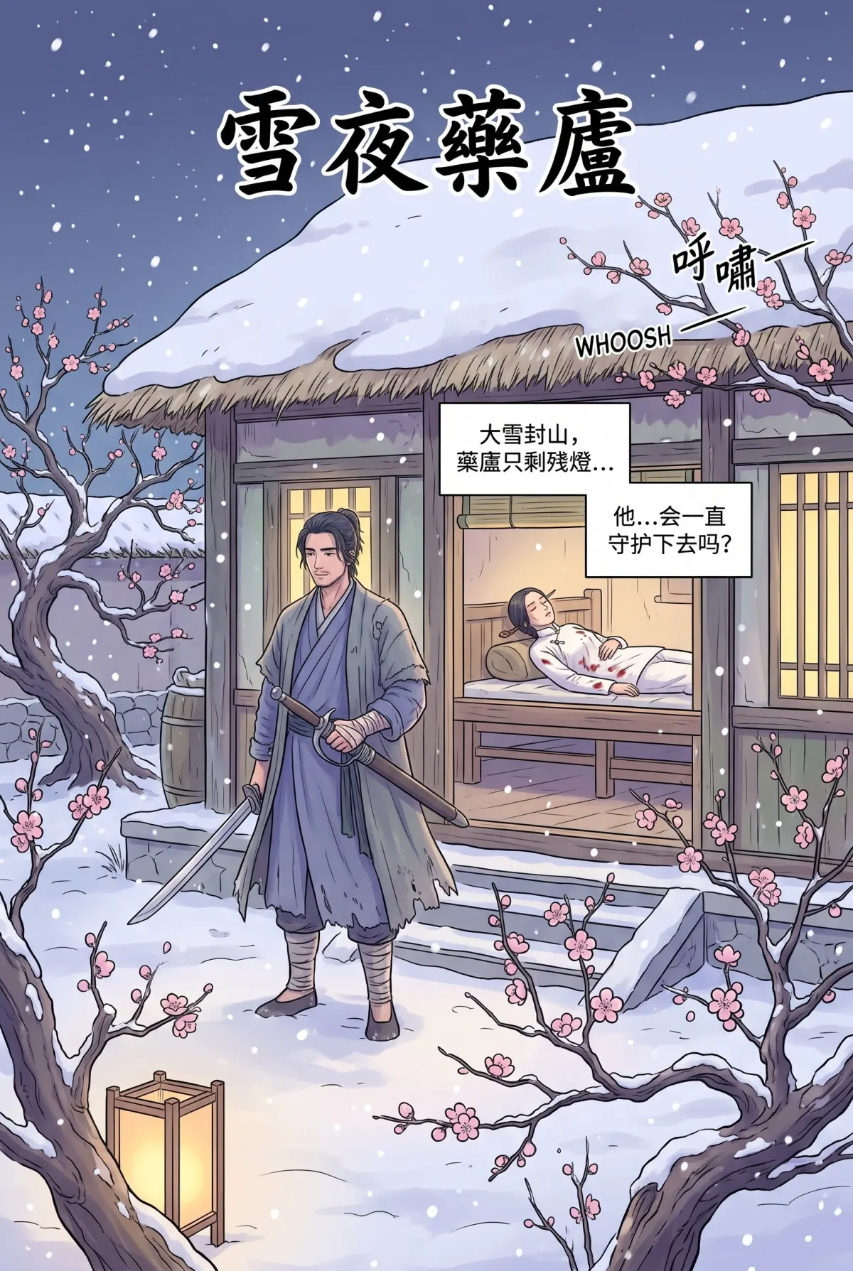 《霜刃無聲》 第 6 集　《霜刃無聲》 - 第六章 夜梟來襲 第 1 頁