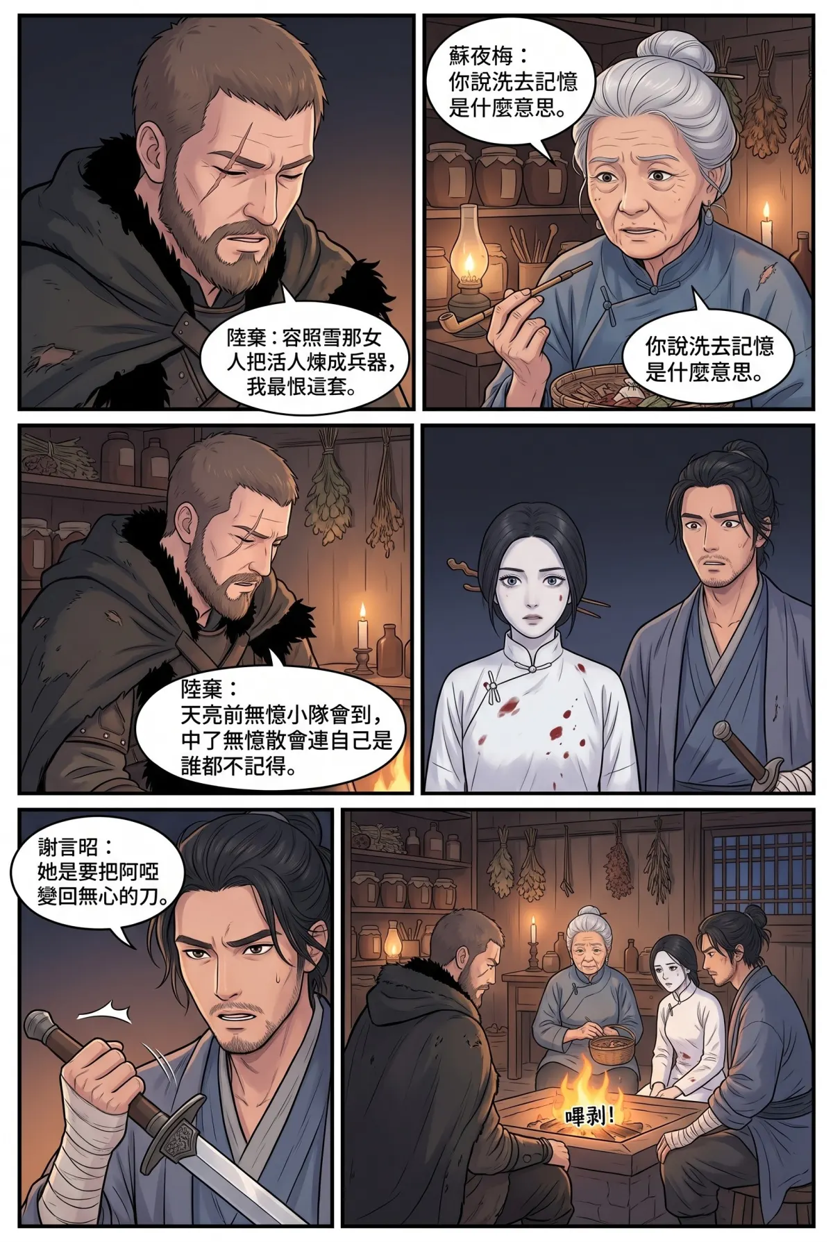 《霜刃無聲》 第 6 集　《霜刃無聲》 - 第六章 夜梟來襲 第 17 頁