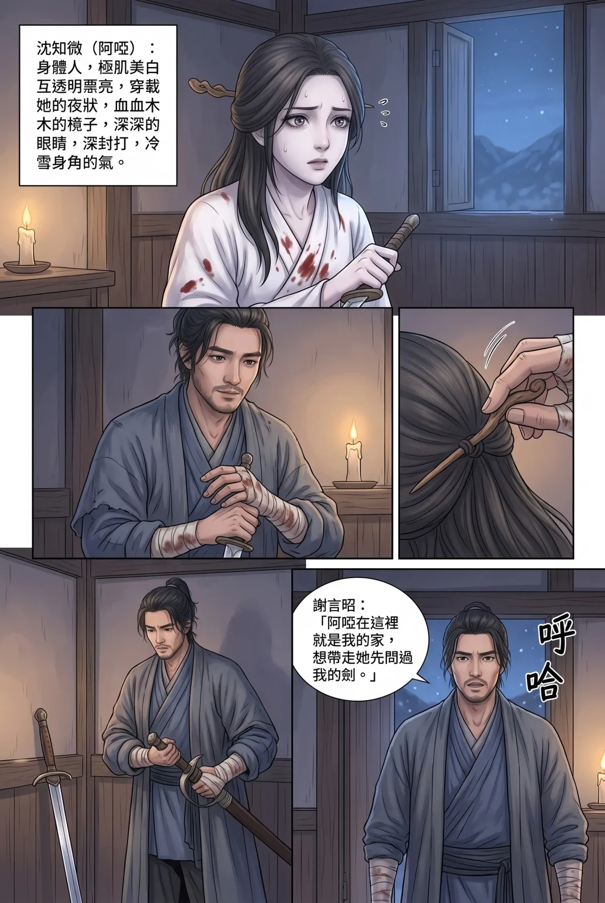 《霜刃無聲》 第 6 集　《霜刃無聲》 - 第六章 夜梟來襲 第 7 頁