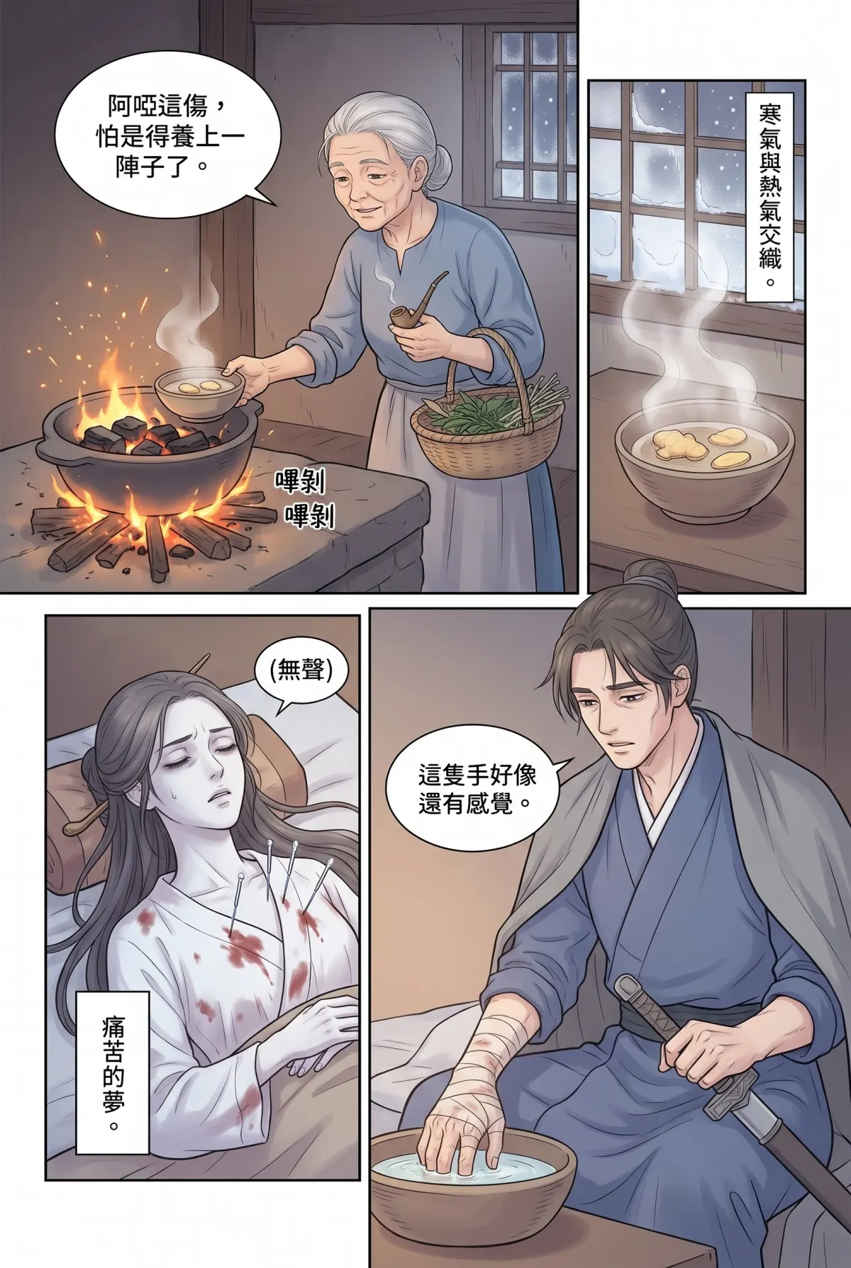 《霜刃無聲》 第 6 集　《霜刃無聲》 - 第六章 夜梟來襲 第 2 頁