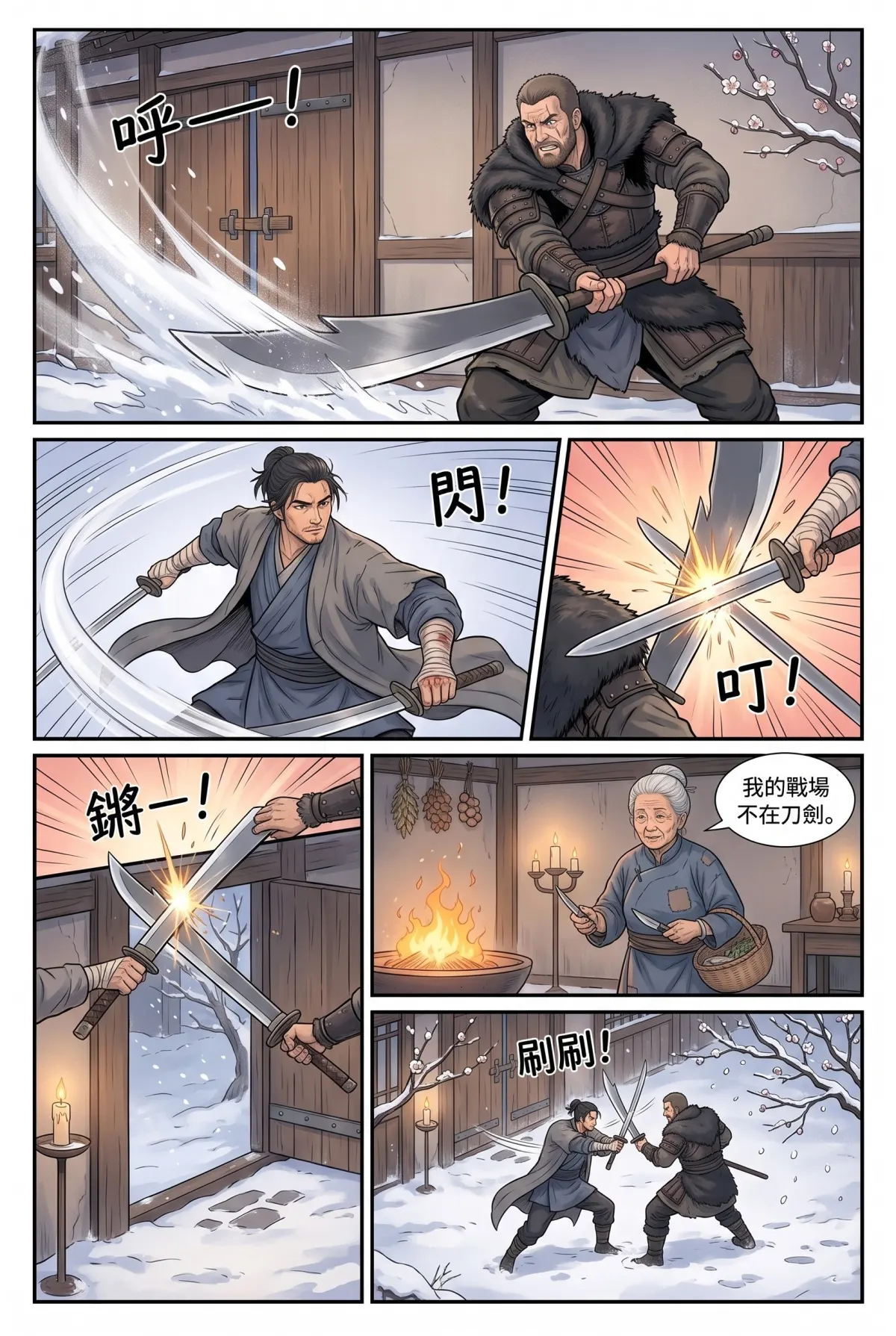 《霜刃無聲》 第 6 集　《霜刃無聲》 - 第六章 夜梟來襲 第 10 頁