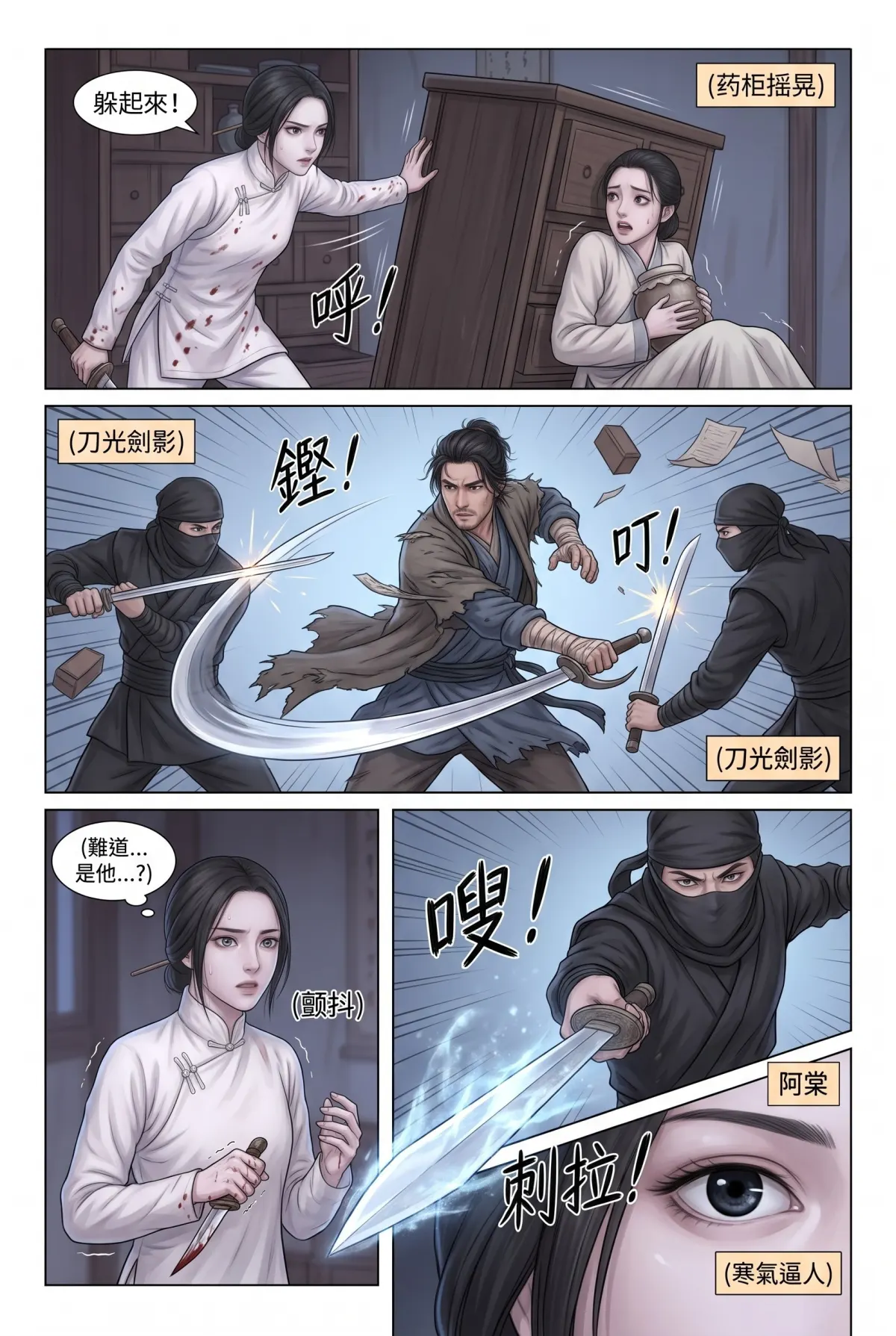 《霜刃無聲》 第 7 集　《霜刃無聲》 - 第七章 無聲對有聲 第 8 頁