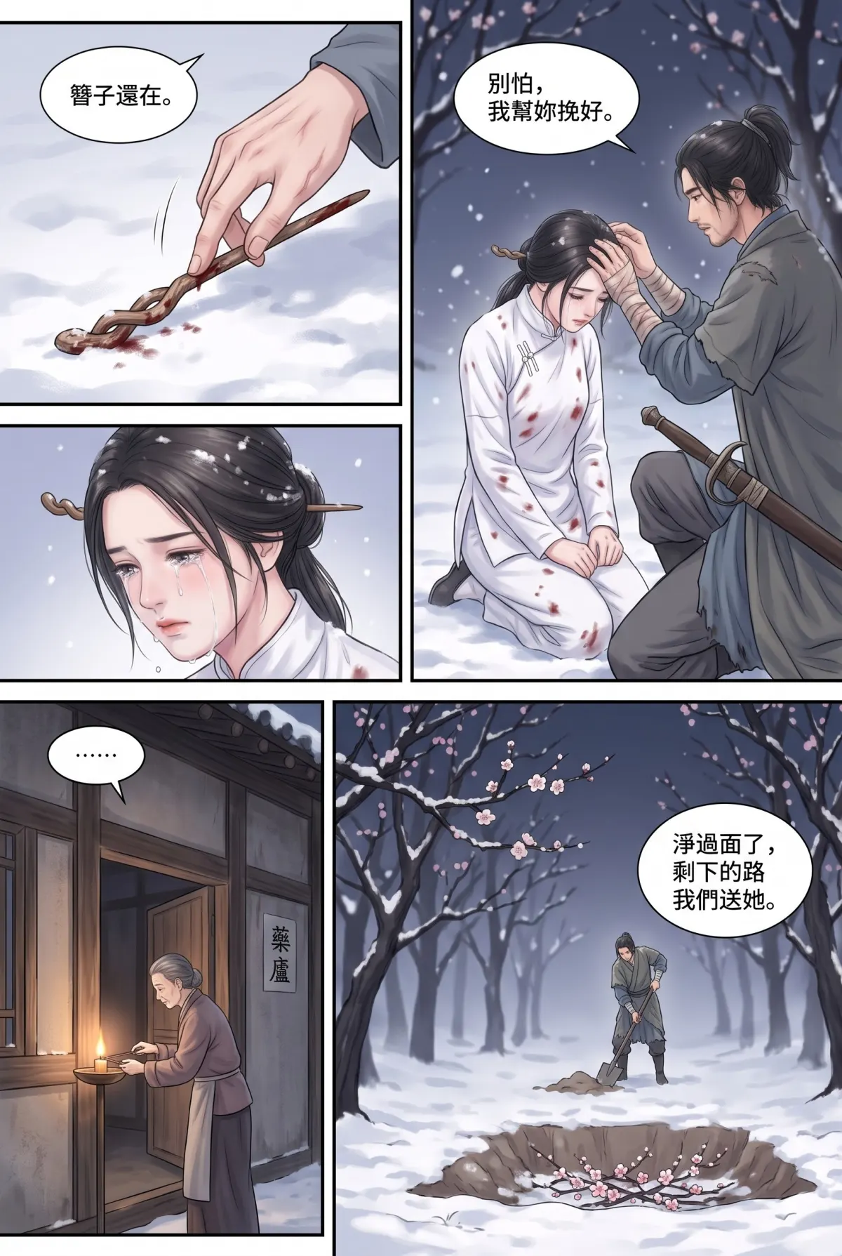 《霜刃無聲》 第 8 集　《霜刃無聲》 - 第八章 臨安暗河 第 3 頁