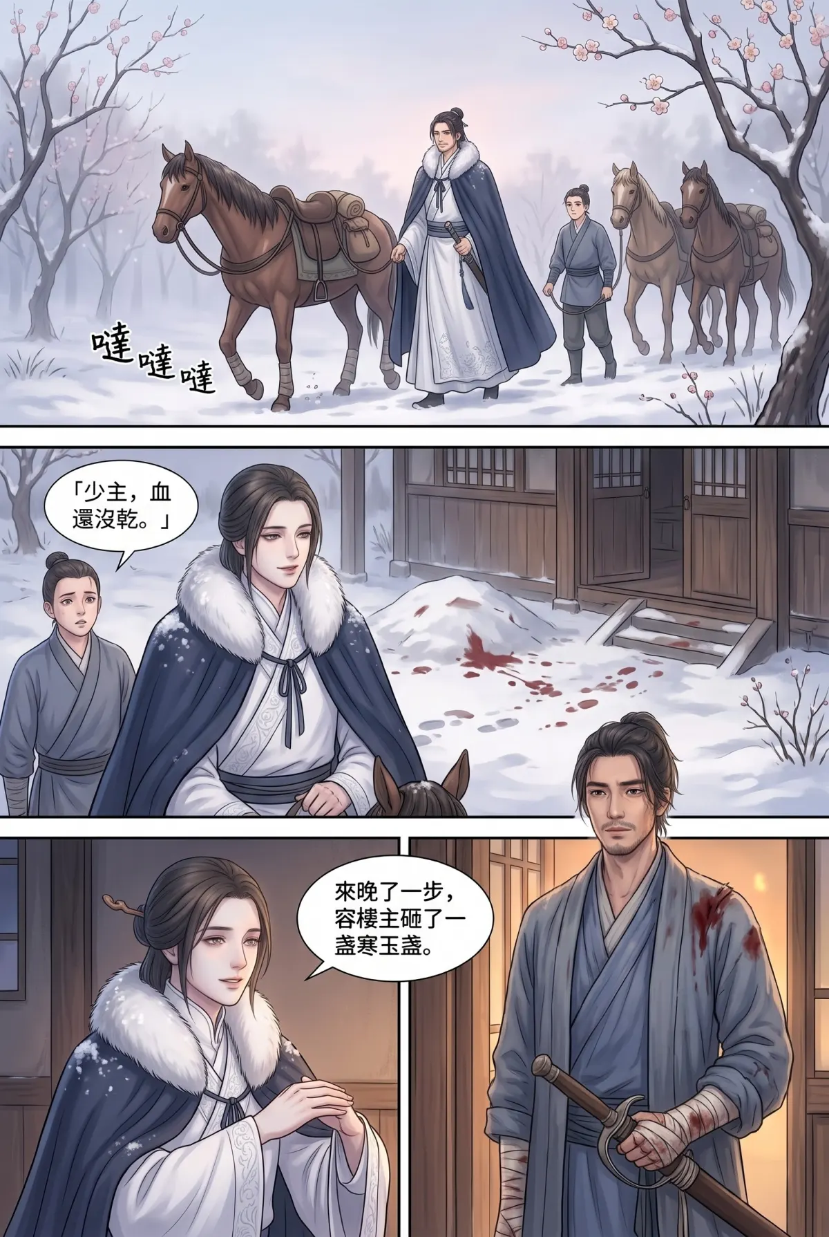 《霜刃無聲》 第 8 集　《霜刃無聲》 - 第八章 臨安暗河 第 6 頁