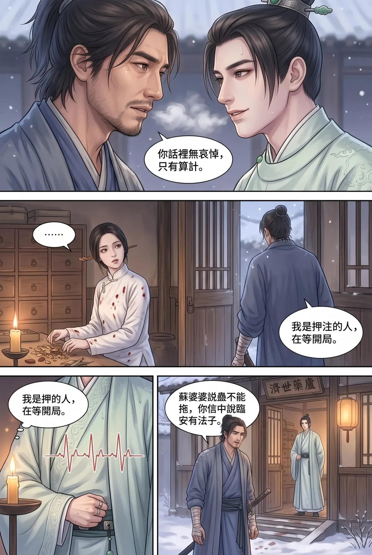 《霜刃無聲》 第 8 集　《霜刃無聲》 - 第八章 臨安暗河 第 7 頁
