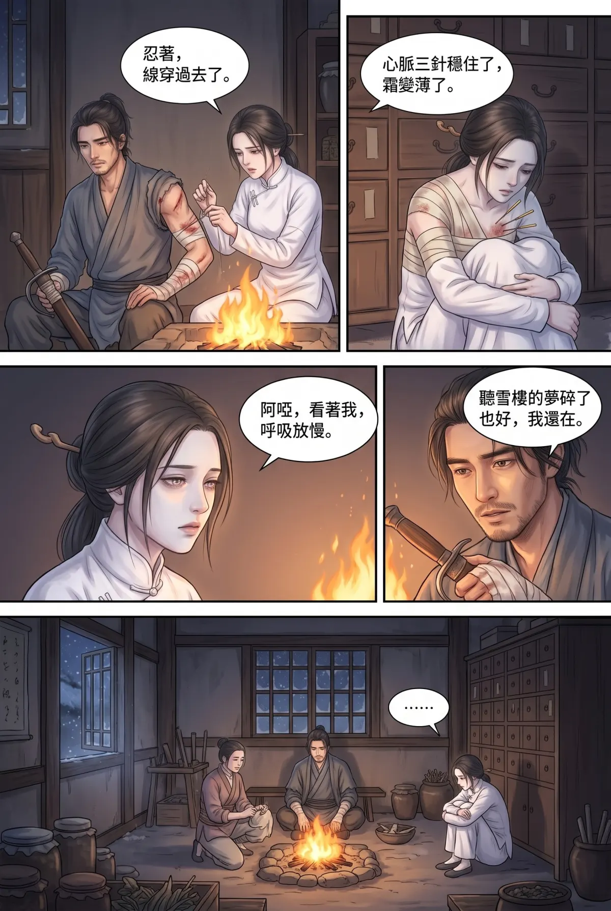 《霜刃無聲》 第 8 集　《霜刃無聲》 - 第八章 臨安暗河 第 5 頁