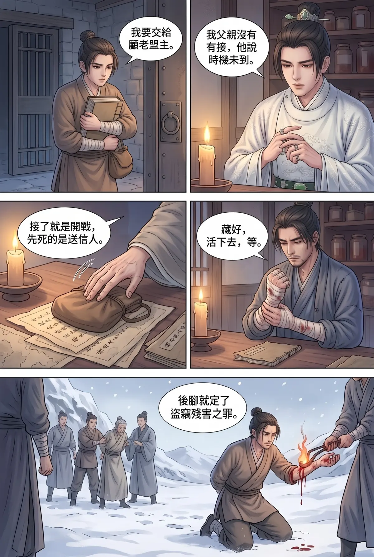 《霜刃無聲》 第 8 集　《霜刃無聲》 - 第八章 臨安暗河 第 11 頁
