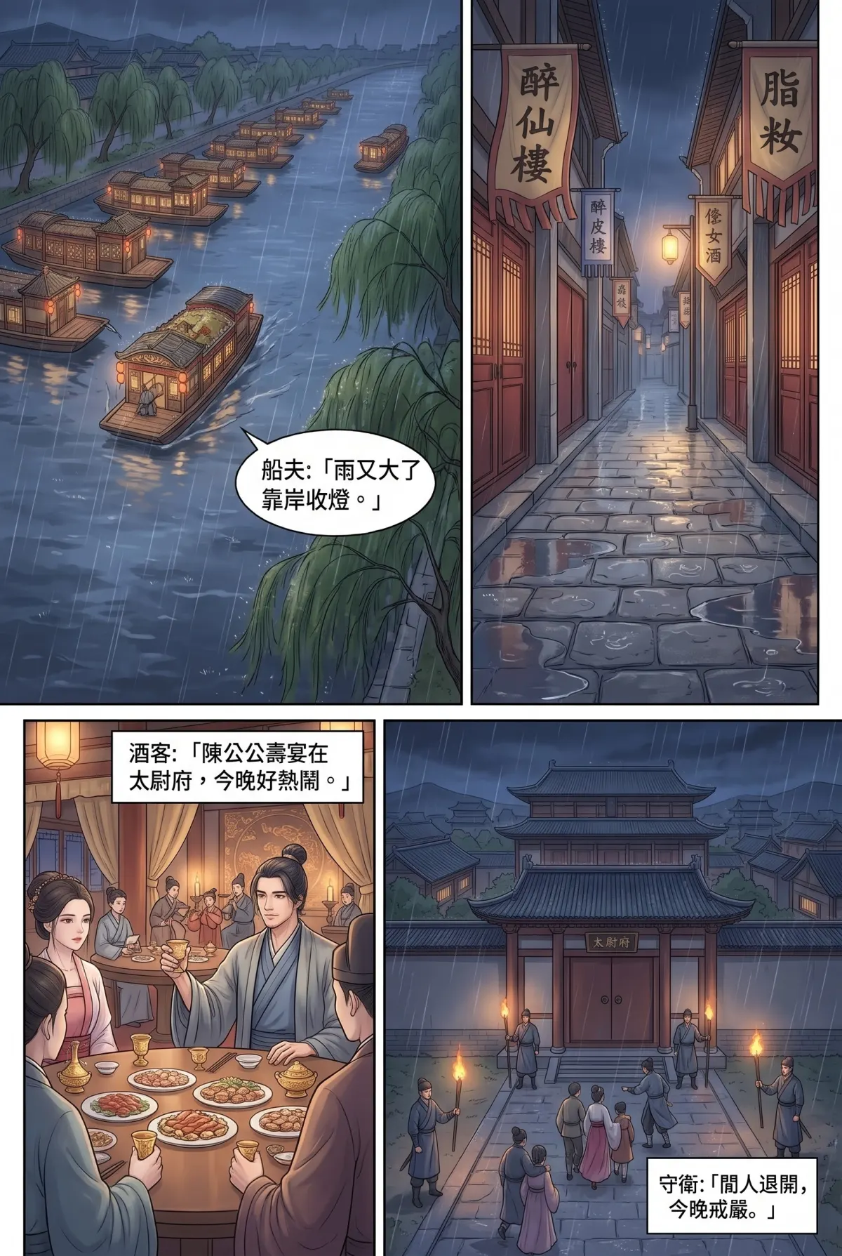 《霜刃無聲》 第 9 集　《霜刃無聲》 - 第九章 夜宴奪卷 第 2 頁