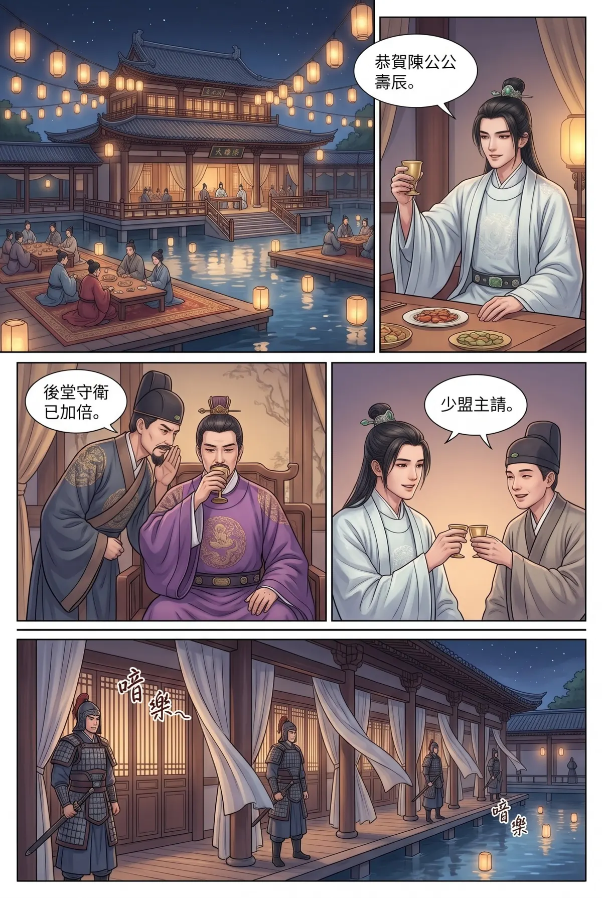 《霜刃無聲》 第 9 集　《霜刃無聲》 - 第九章 夜宴奪卷 第 6 頁