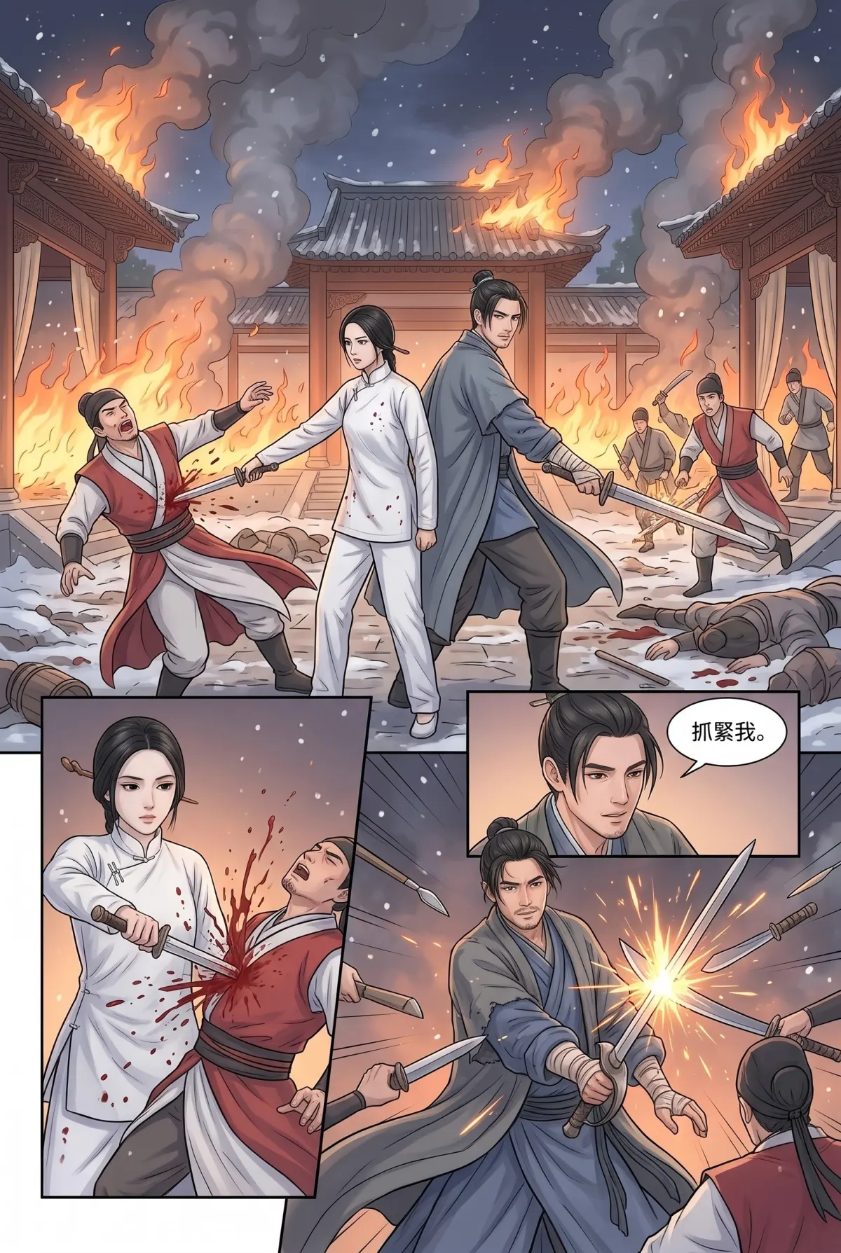 《霜刃無聲》 第 9 集　《霜刃無聲》 - 第九章 夜宴奪卷 第 17 頁