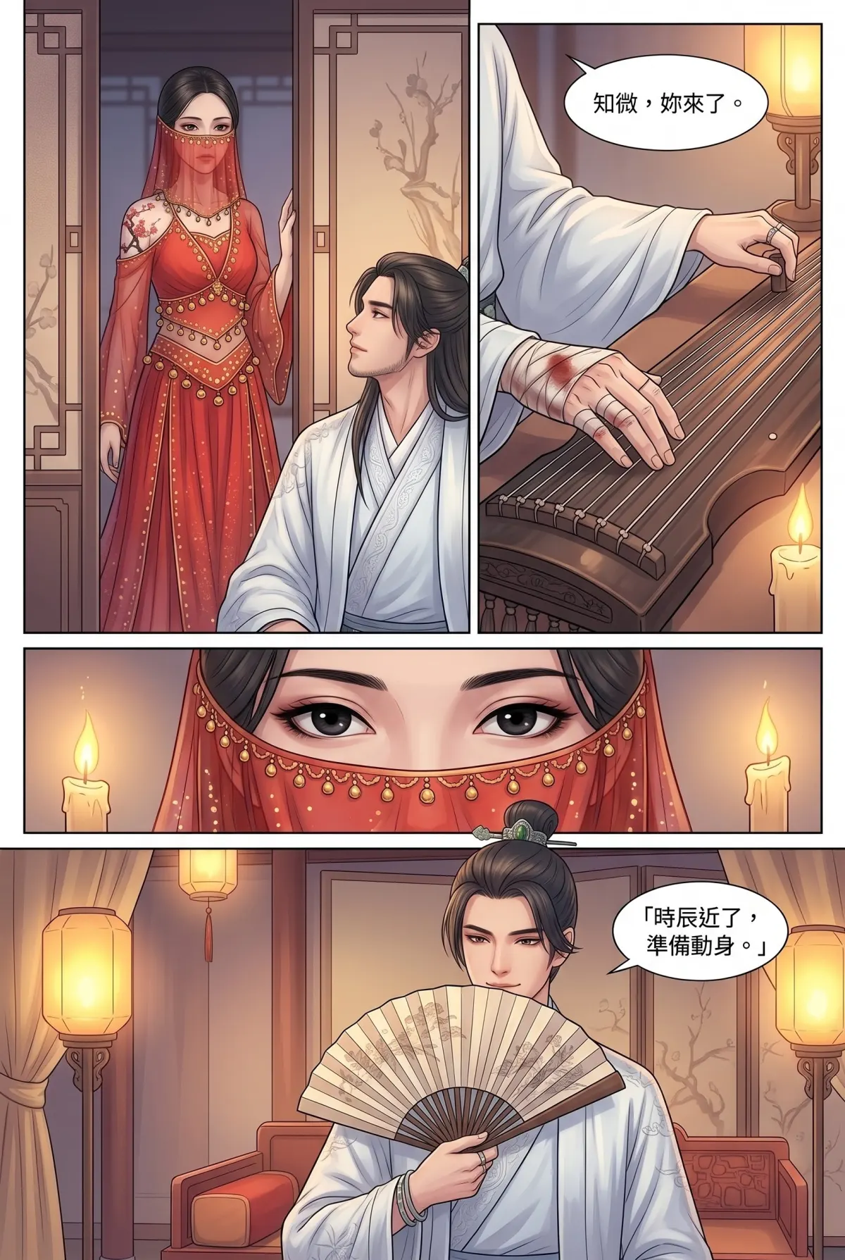《霜刃無聲》 第 9 集　《霜刃無聲》 - 第九章 夜宴奪卷 第 4 頁