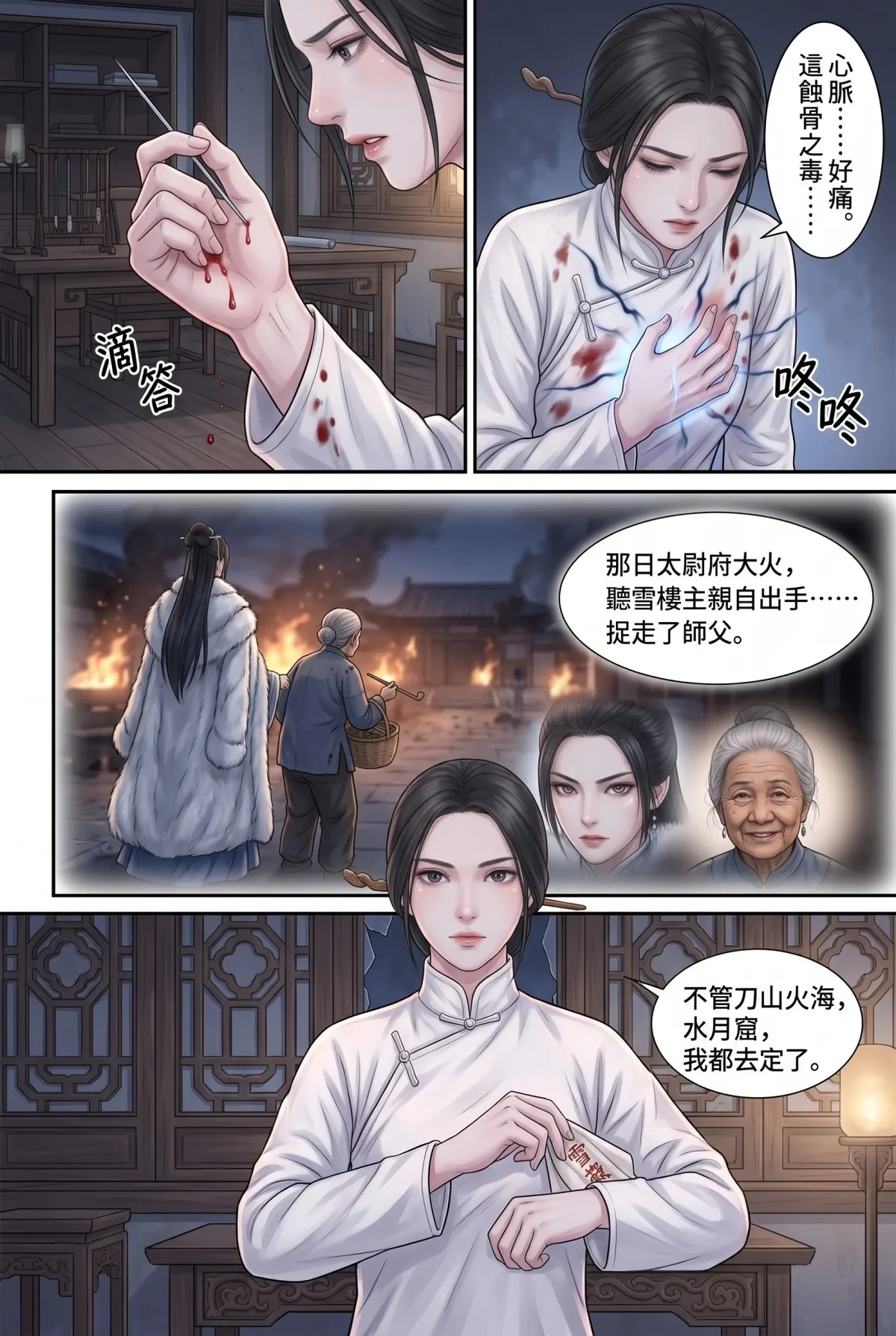 《霜刃無聲》 第 10 集　《霜刃無聲》 - 第十章 無憶散 第 4 頁