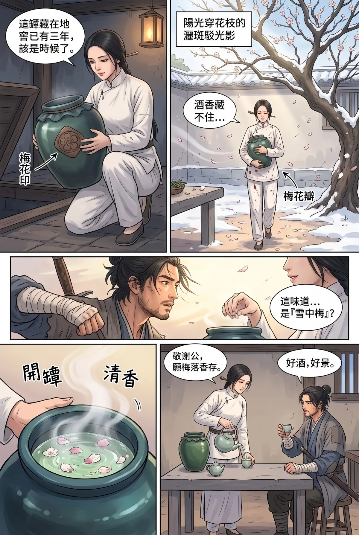 《霜刃無聲》 第 14 集　《霜刃無聲》 - 第十四章 梅落如雪 第 16 頁