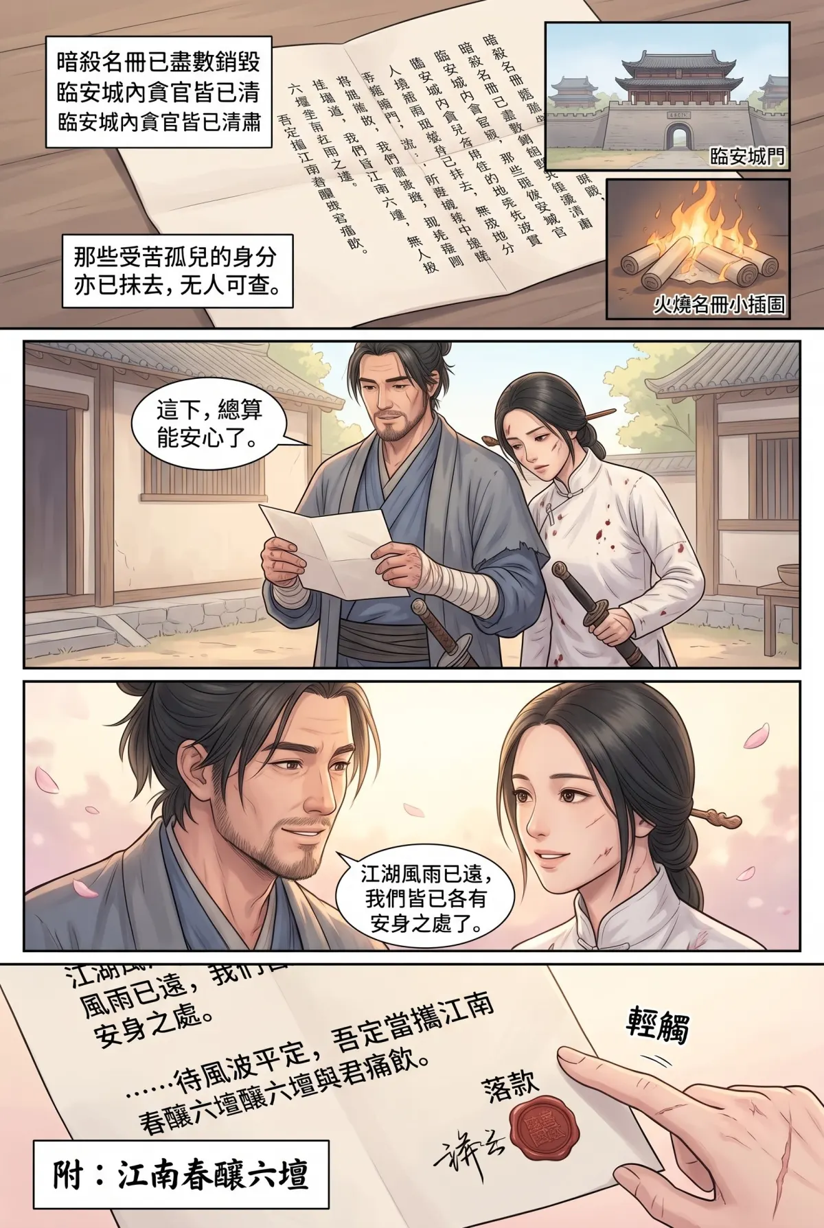 《霜刃無聲》 第 14 集　《霜刃無聲》 - 第十四章 梅落如雪 第 13 頁