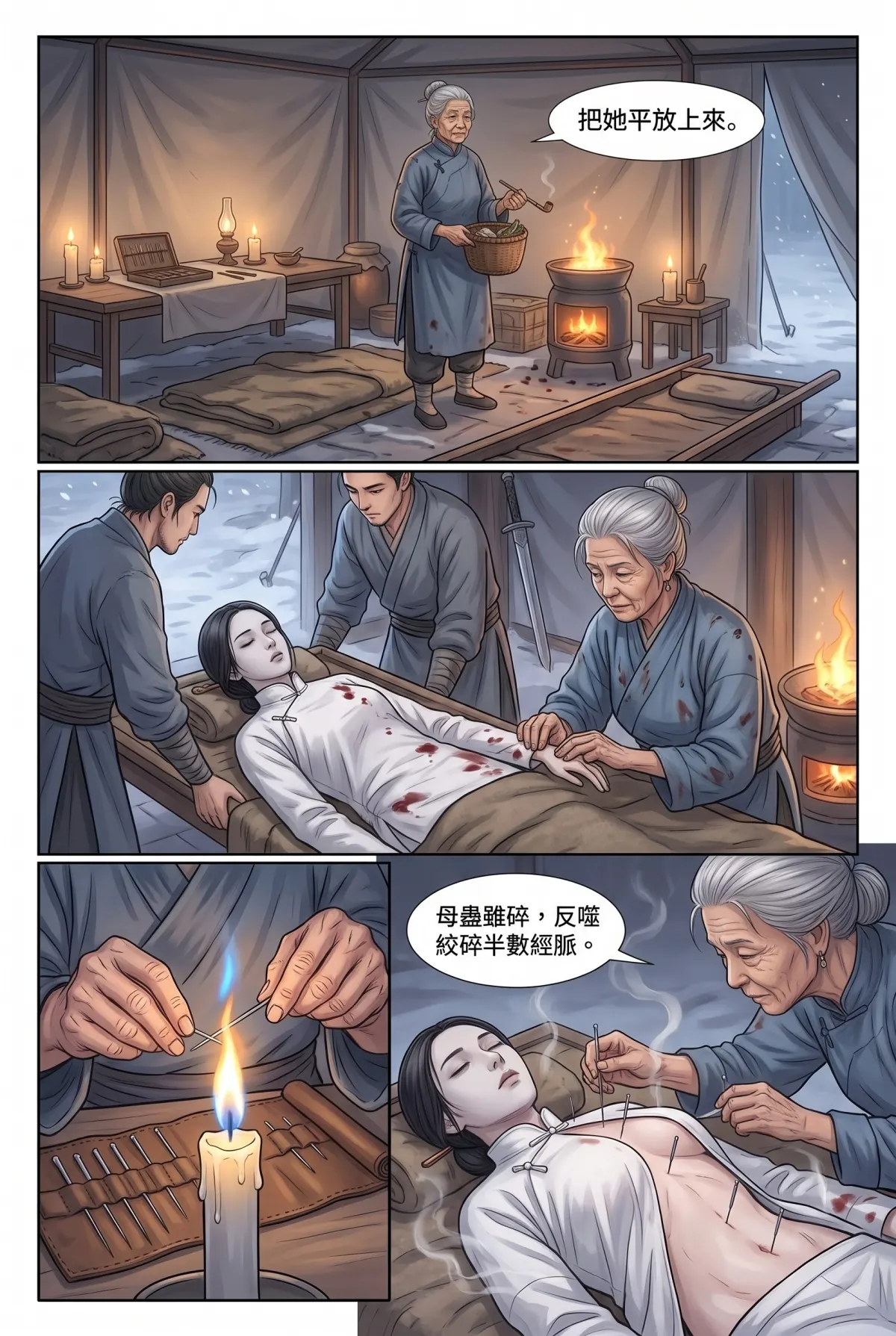 《霜刃無聲》 第 14 集　《霜刃無聲》 - 第十四章 梅落如雪 第 5 頁