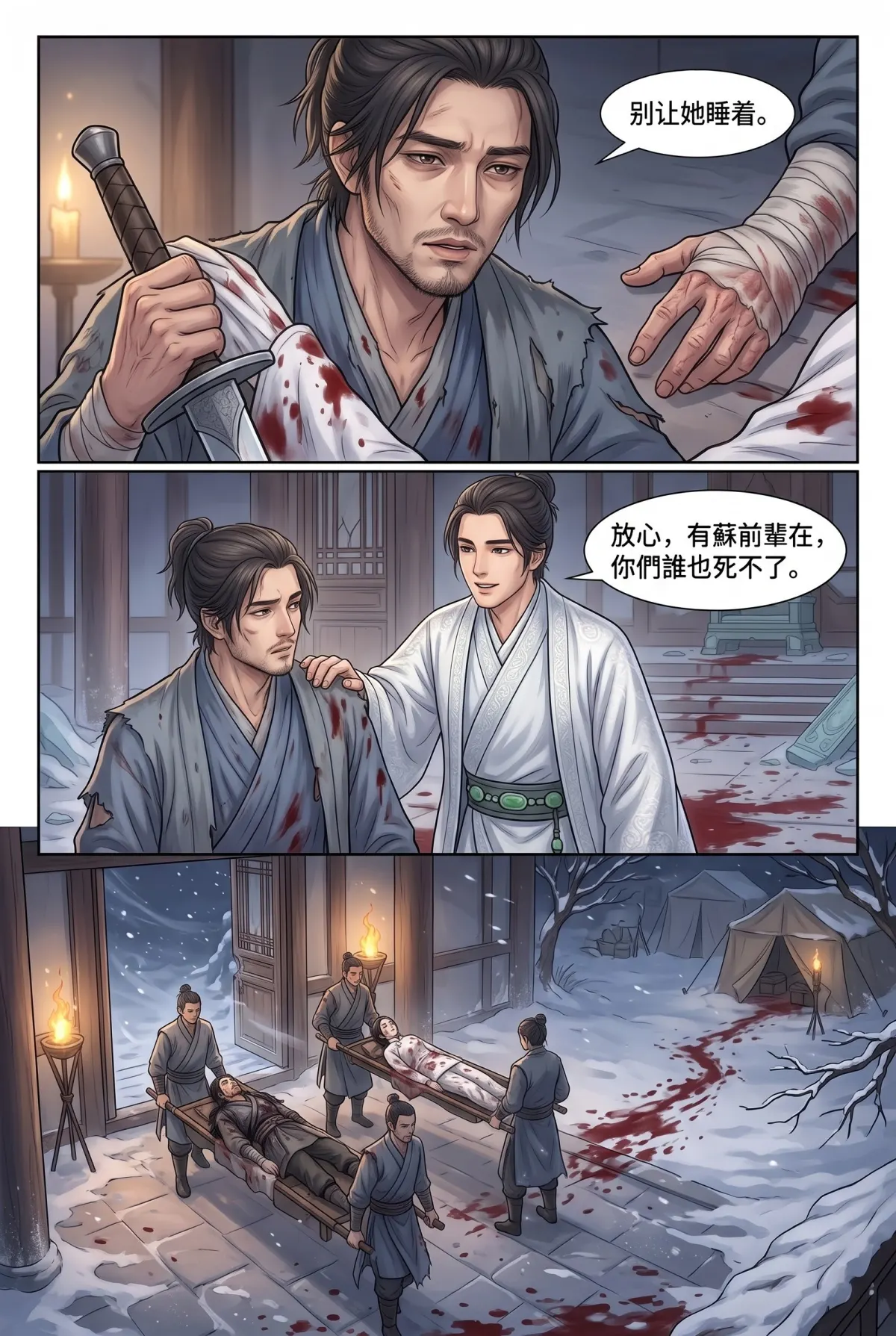 《霜刃無聲》 第 14 集　《霜刃無聲》 - 第十四章 梅落如雪 第 4 頁