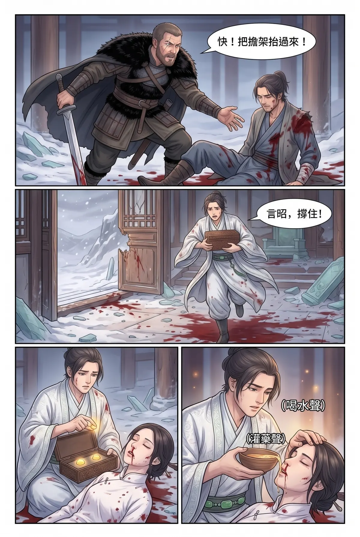 《霜刃無聲》 第 14 集　《霜刃無聲》 - 第十四章 梅落如雪 第 3 頁