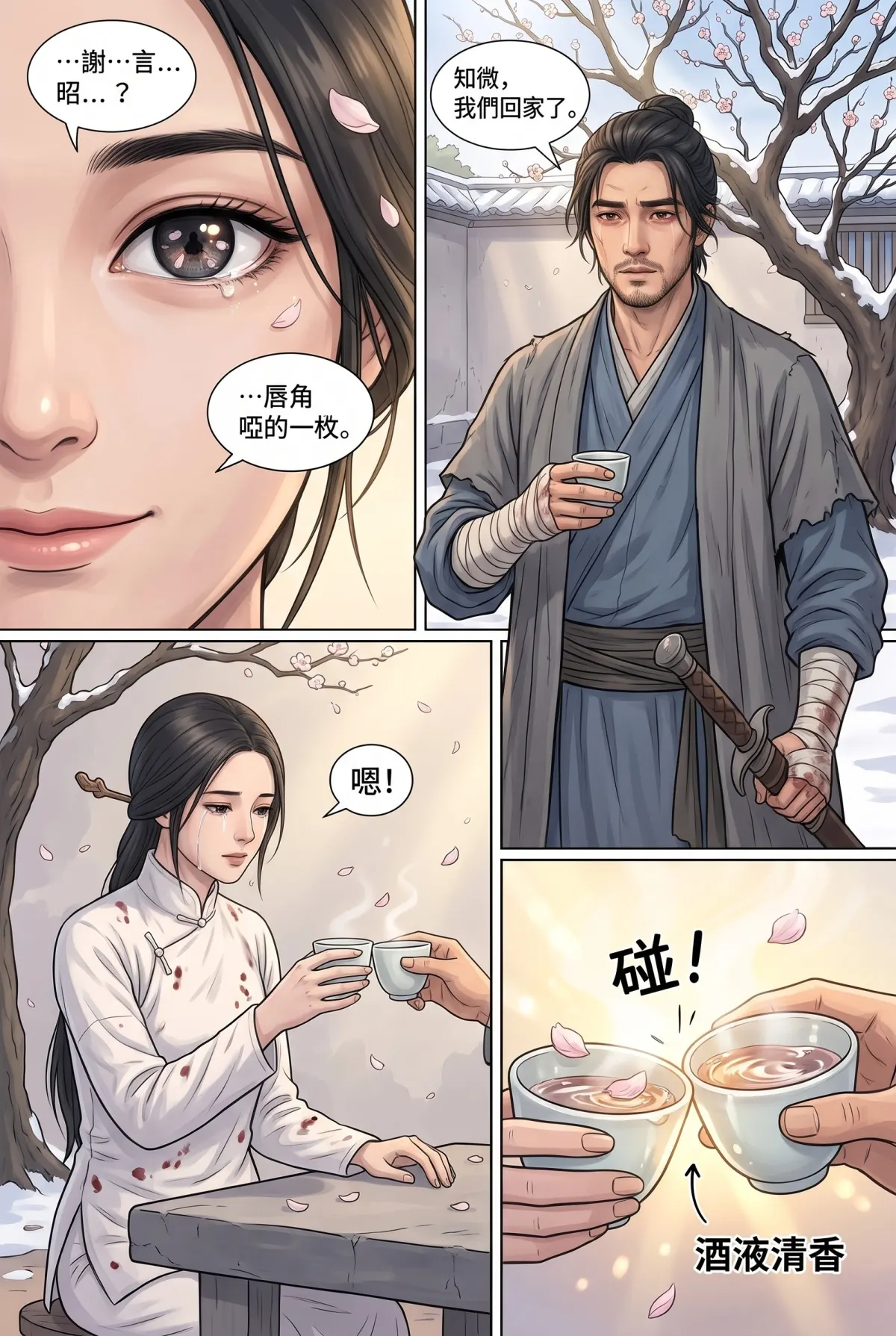 《霜刃無聲》 第 14 集　《霜刃無聲》 - 第十四章 梅落如雪 第 17 頁