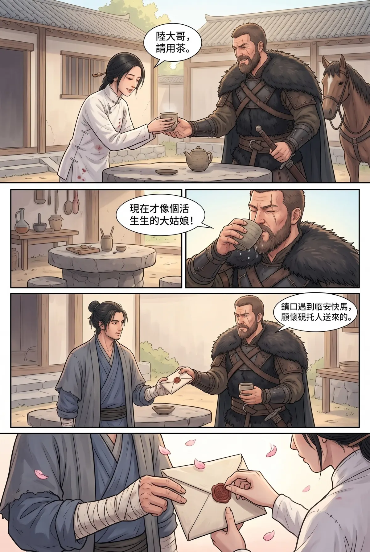 《霜刃無聲》 第 14 集　《霜刃無聲》 - 第十四章 梅落如雪 第 12 頁