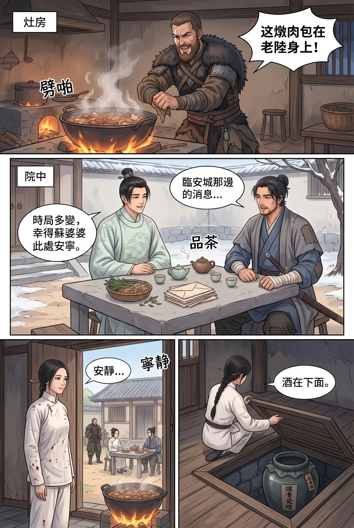 《霜刃無聲》 第 14 集　《霜刃無聲》 - 第十四章 梅落如雪 第 15 頁