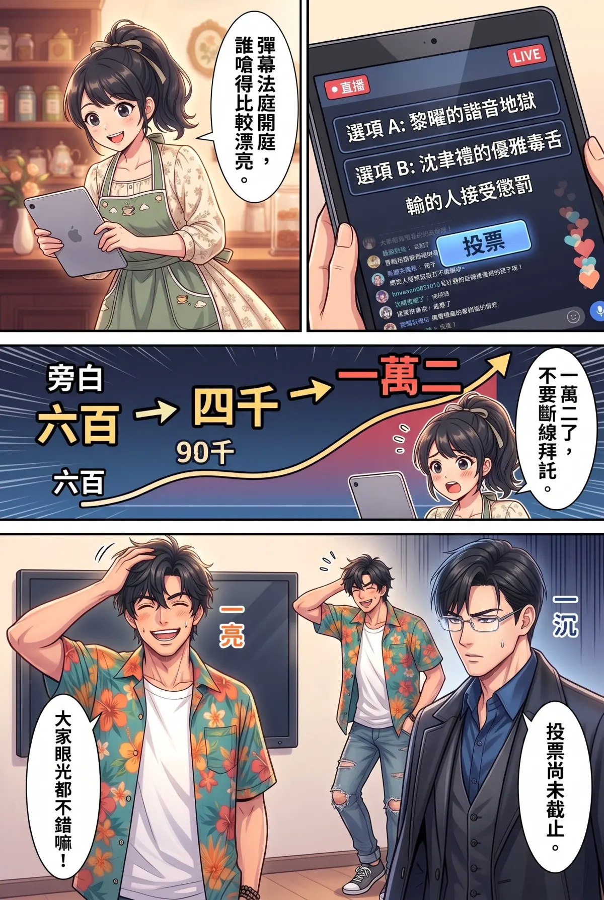 《頂流過氣後，我靠互嗆帶貨爆紅了》 第 2 集　《頂流過氣後，我靠互嗆帶貨爆紅了》 - 首播翻車，互嗆即流量 第 9 頁