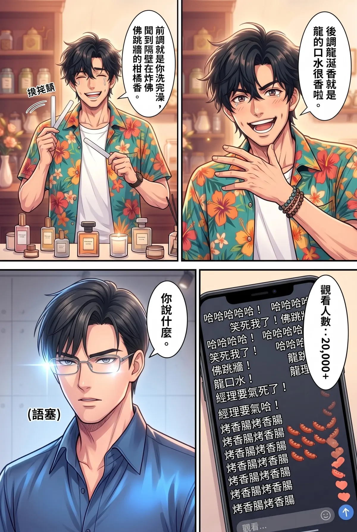 《頂流過氣後，我靠互嗆帶貨爆紅了》 第 2 集　《頂流過氣後，我靠互嗆帶貨爆紅了》 - 首播翻車，互嗆即流量 第 7 頁