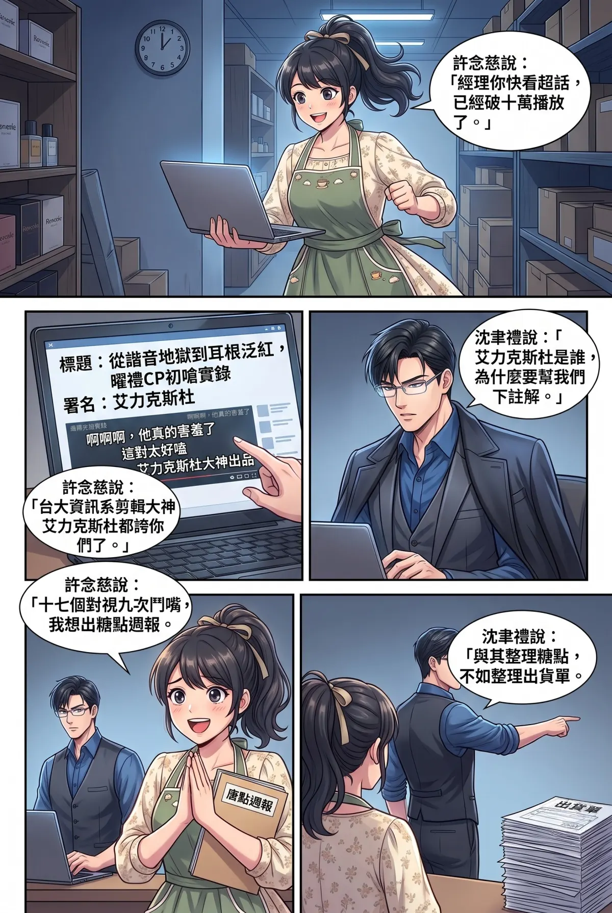 《頂流過氣後，我靠互嗆帶貨爆紅了》 第 3 集　《頂流過氣後，我靠互嗆帶貨爆紅了》 - 一夜爆紅的曜禮CP 第 5 頁