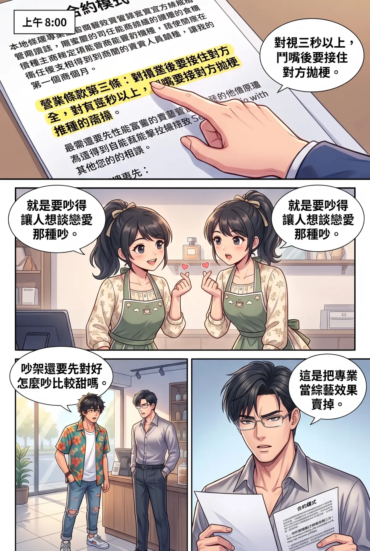 《頂流過氣後，我靠互嗆帶貨爆紅了》 第 3 集　《頂流過氣後，我靠互嗆帶貨爆紅了》 - 一夜爆紅的曜禮CP 第 8 頁