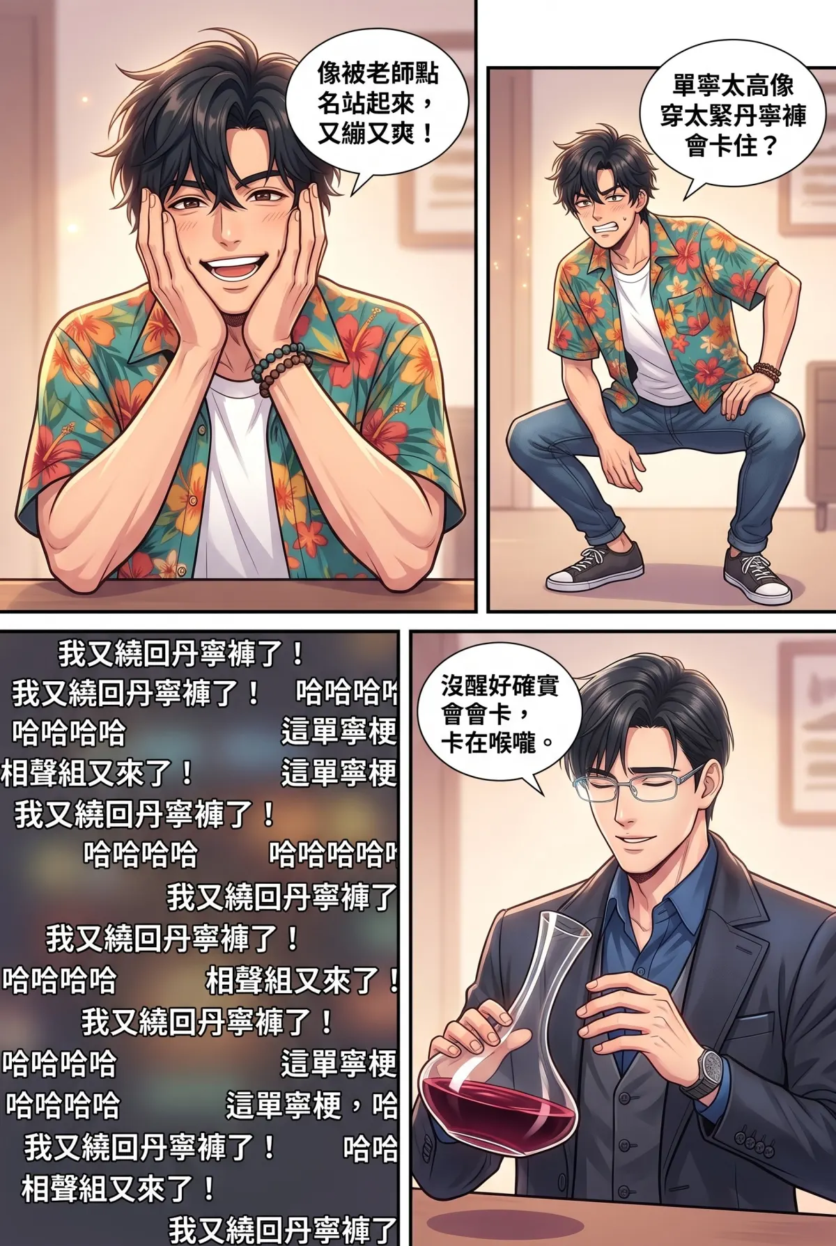 《頂流過氣後，我靠互嗆帶貨爆紅了》 第 4 集　《頂流過氣後，我靠互嗆帶貨爆紅了》 - 紅酒直播與絲巾土風舞 第 9 頁