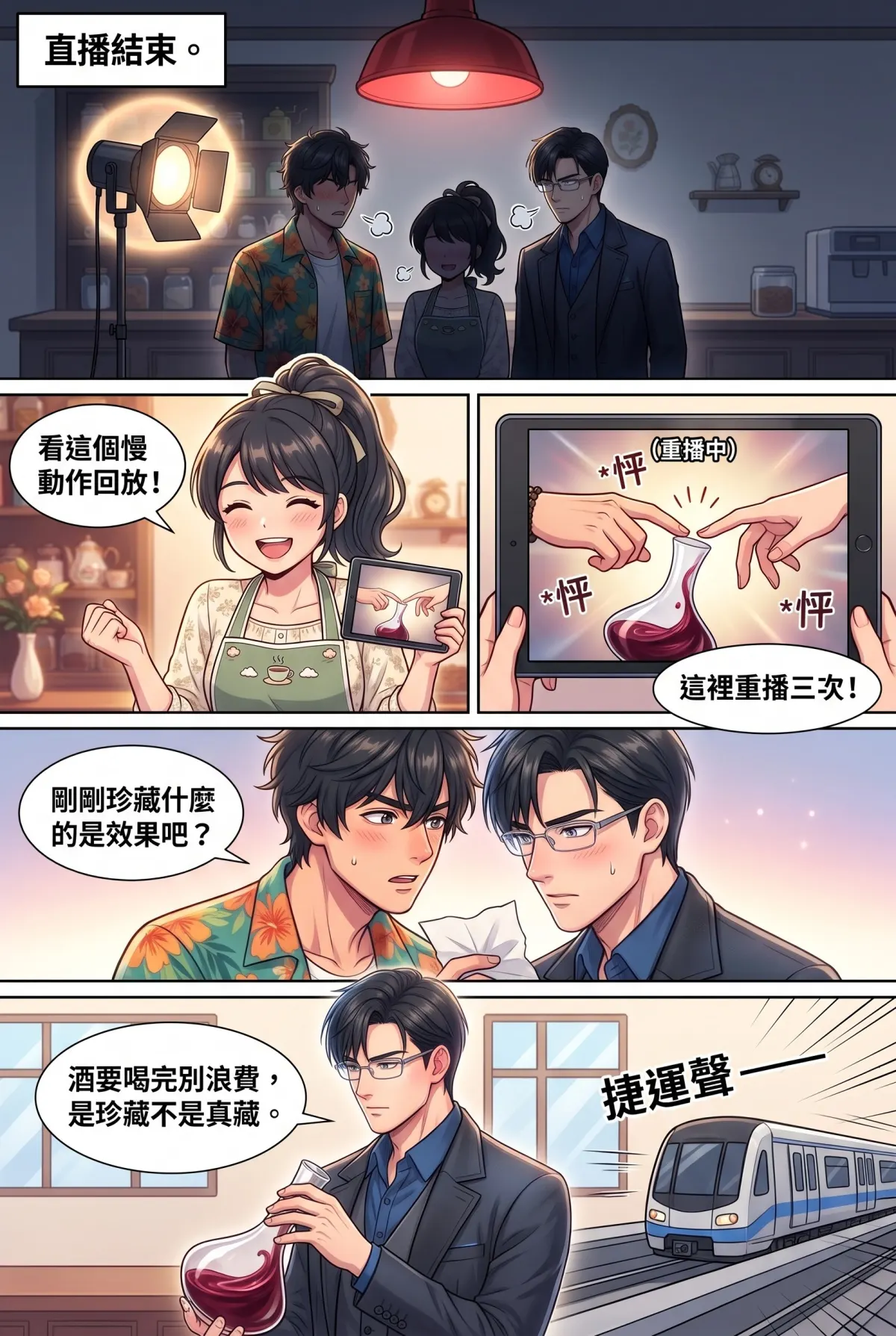 《頂流過氣後，我靠互嗆帶貨爆紅了》 第 4 集　《頂流過氣後，我靠互嗆帶貨爆紅了》 - 紅酒直播與絲巾土風舞 第 16 頁