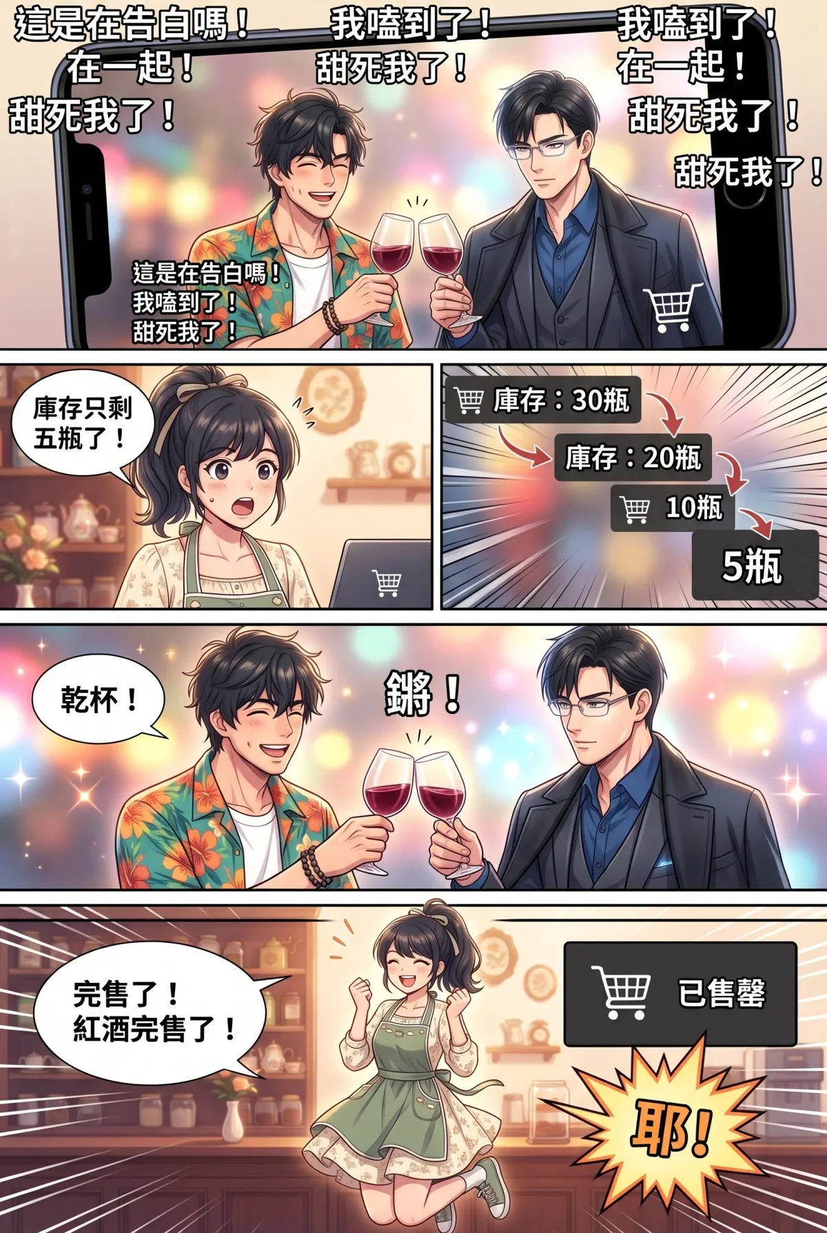 《頂流過氣後，我靠互嗆帶貨爆紅了》 第 4 集　《頂流過氣後，我靠互嗆帶貨爆紅了》 - 紅酒直播與絲巾土風舞 第 15 頁
