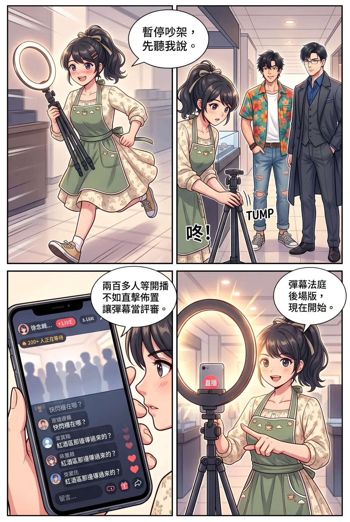 《頂流過氣後，我靠互嗆帶貨爆紅了》 第 5 集　《頂流過氣後，我靠互嗆帶貨爆紅了》 - 信義快閃櫃的格調保衛戰 第 7 頁