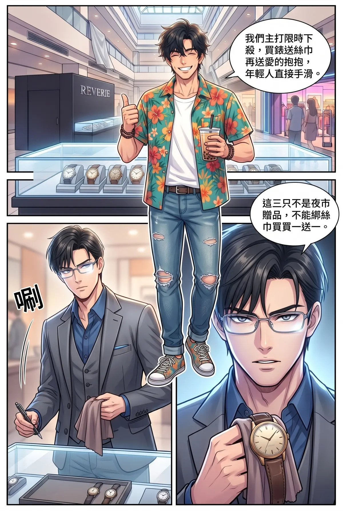 《頂流過氣後，我靠互嗆帶貨爆紅了》 第 5 集　《頂流過氣後，我靠互嗆帶貨爆紅了》 - 信義快閃櫃的格調保衛戰 第 4 頁