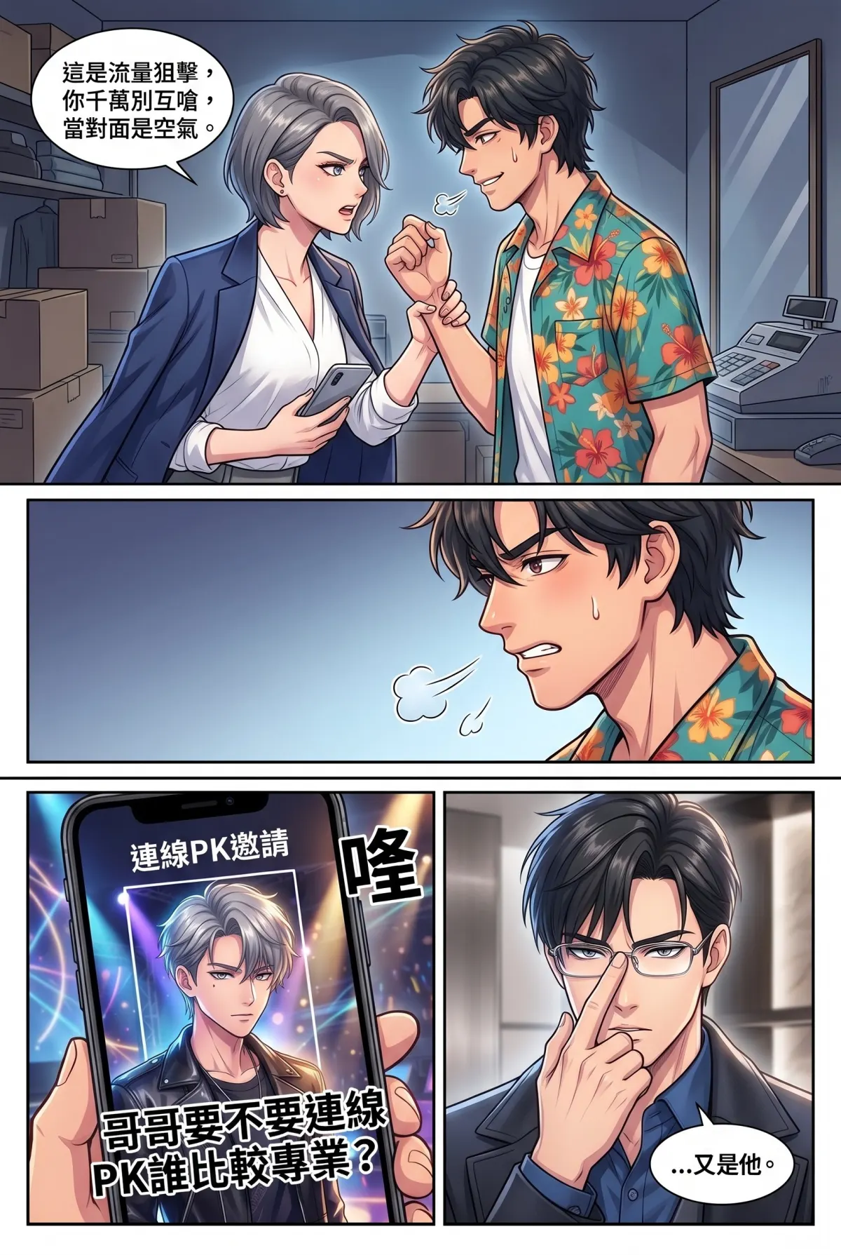 《頂流過氣後，我靠互嗆帶貨爆紅了》 第 6 集　《頂流過氣後，我靠互嗆帶貨爆紅了》 - 新頂流的挑釁 第 6 頁